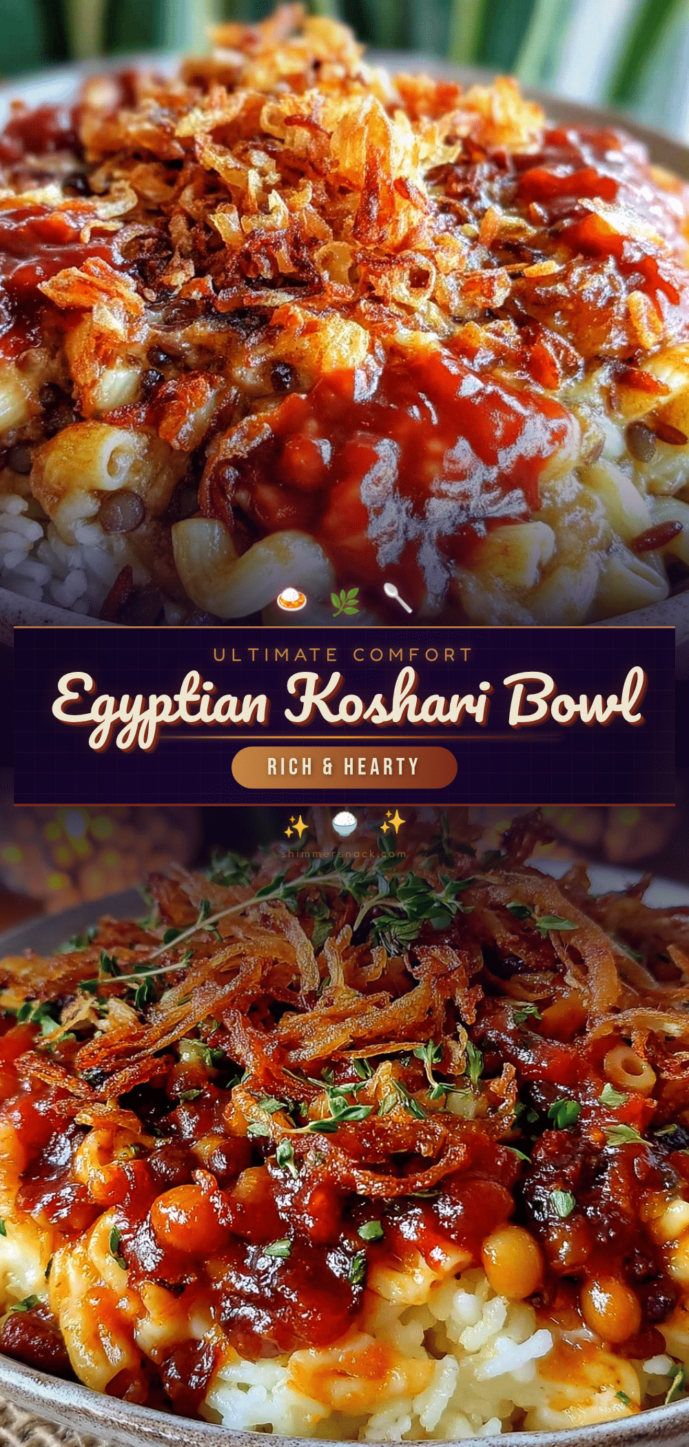 Egyptian koshari recipe recipe