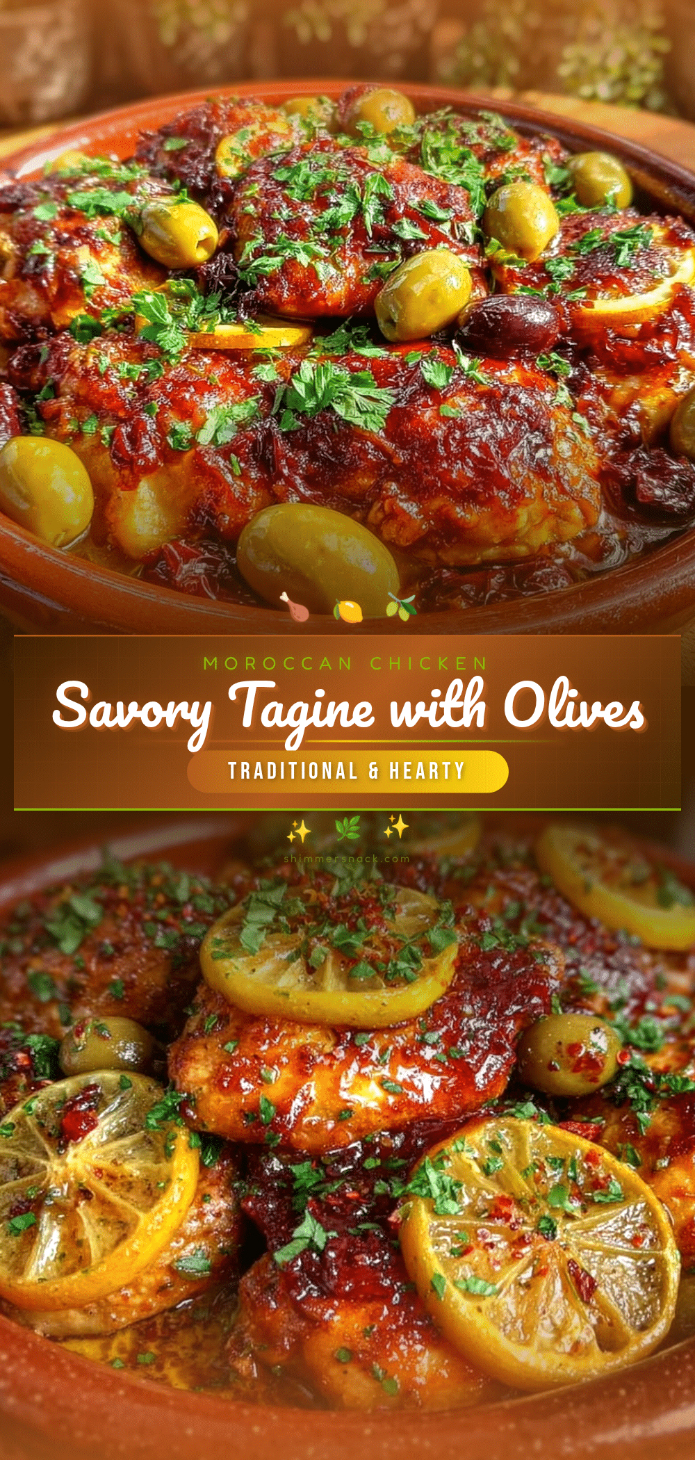 Moroccan chicken tagine recipe