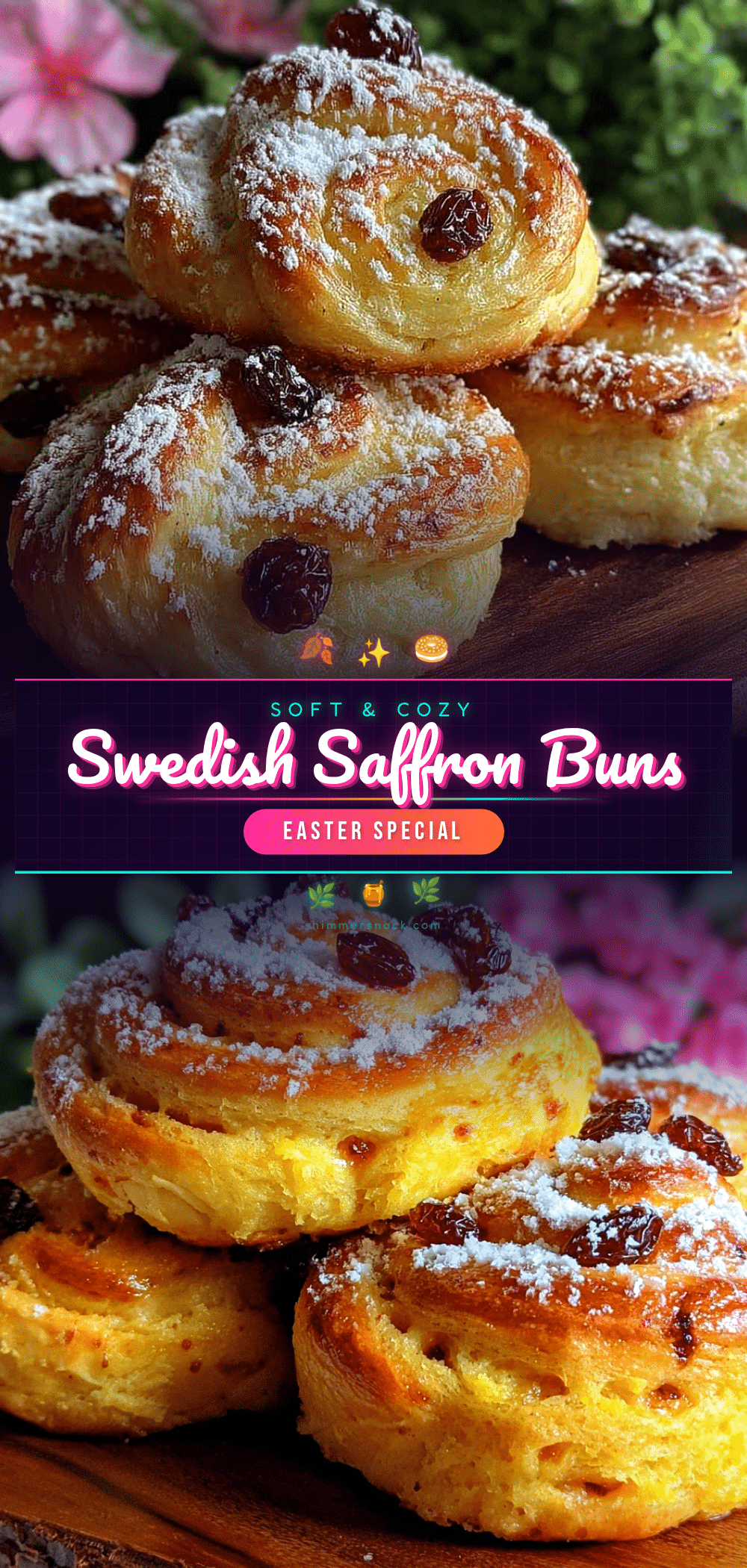 Swedish saffron buns Lussekatter recipe