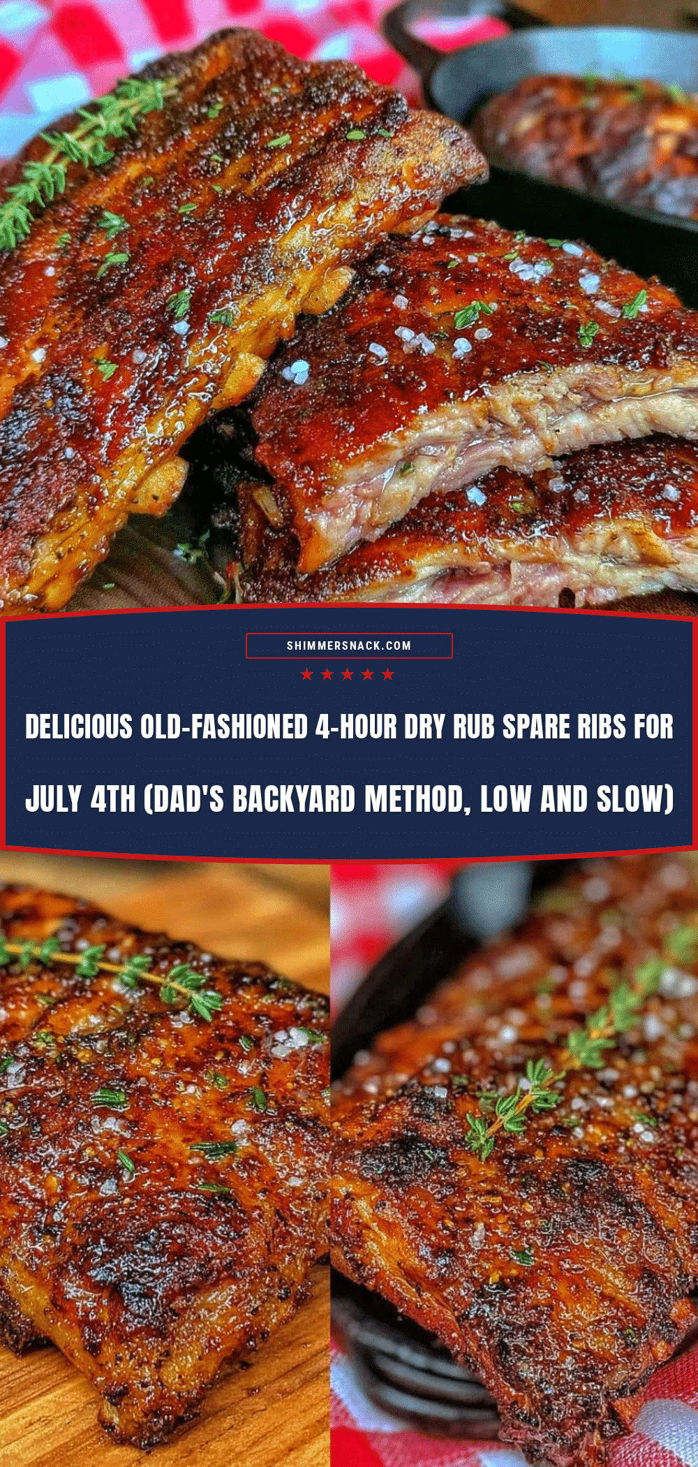 4-hour dry rub spare ribs recipe