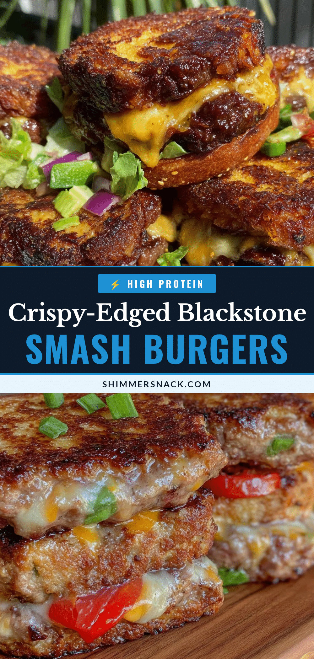 Blackstone griddle smash burgers recipe