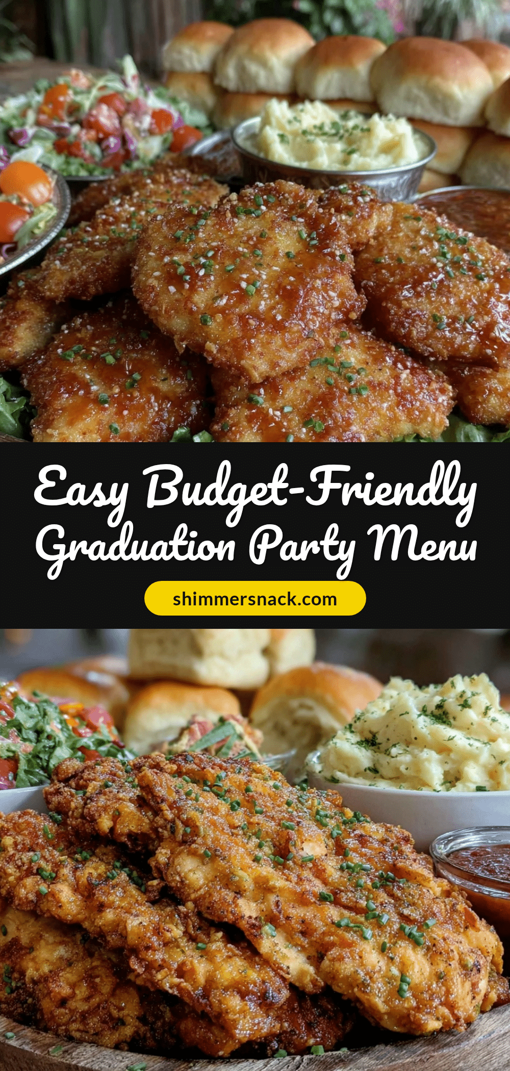 budget-friendly graduation party menu recipe
