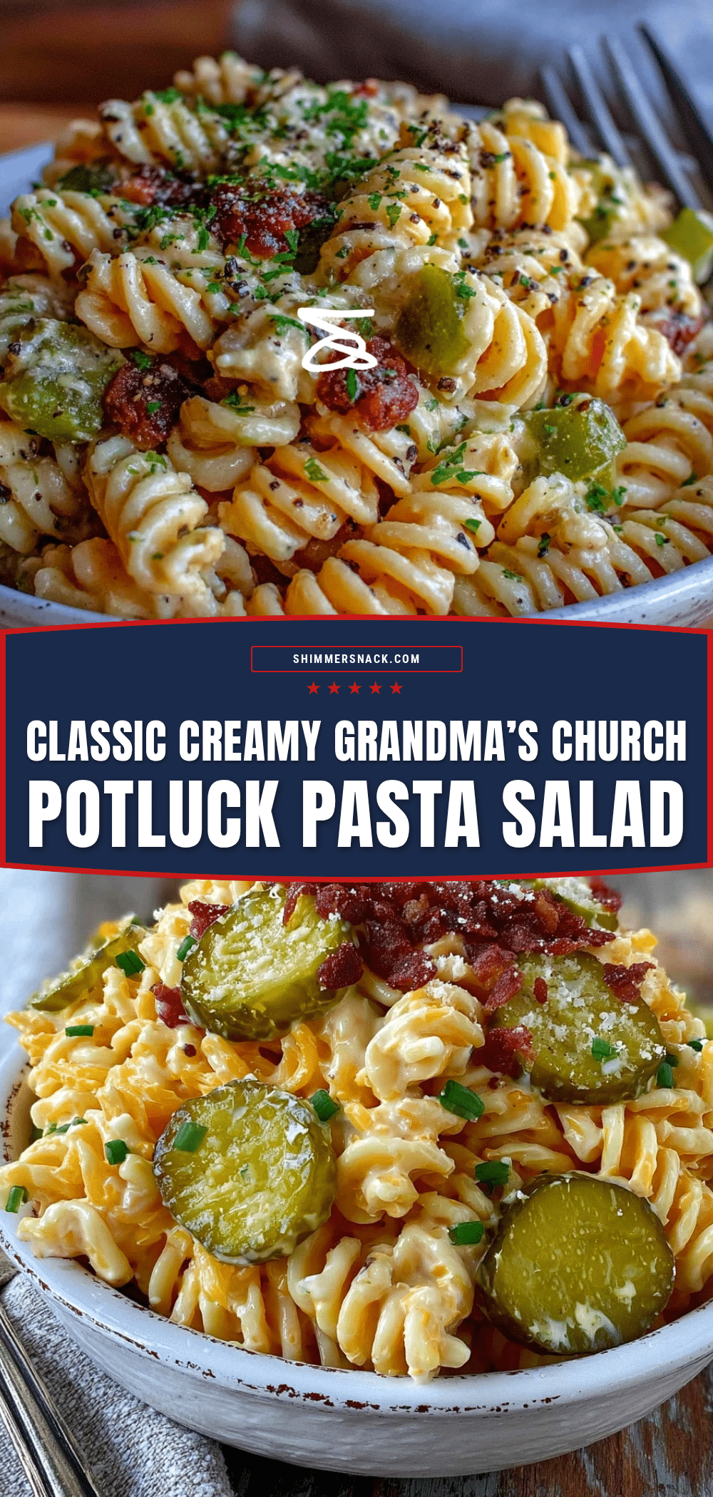 church potluck pasta salad recipe