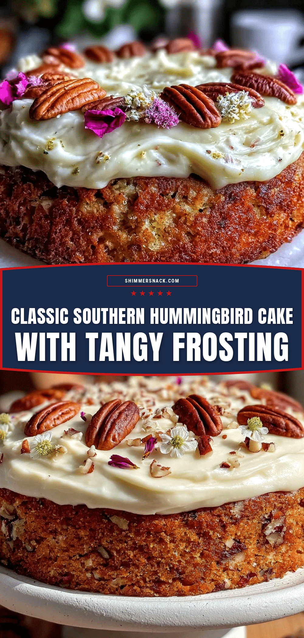 classic homemade vintage southern hummingbird cake recipe