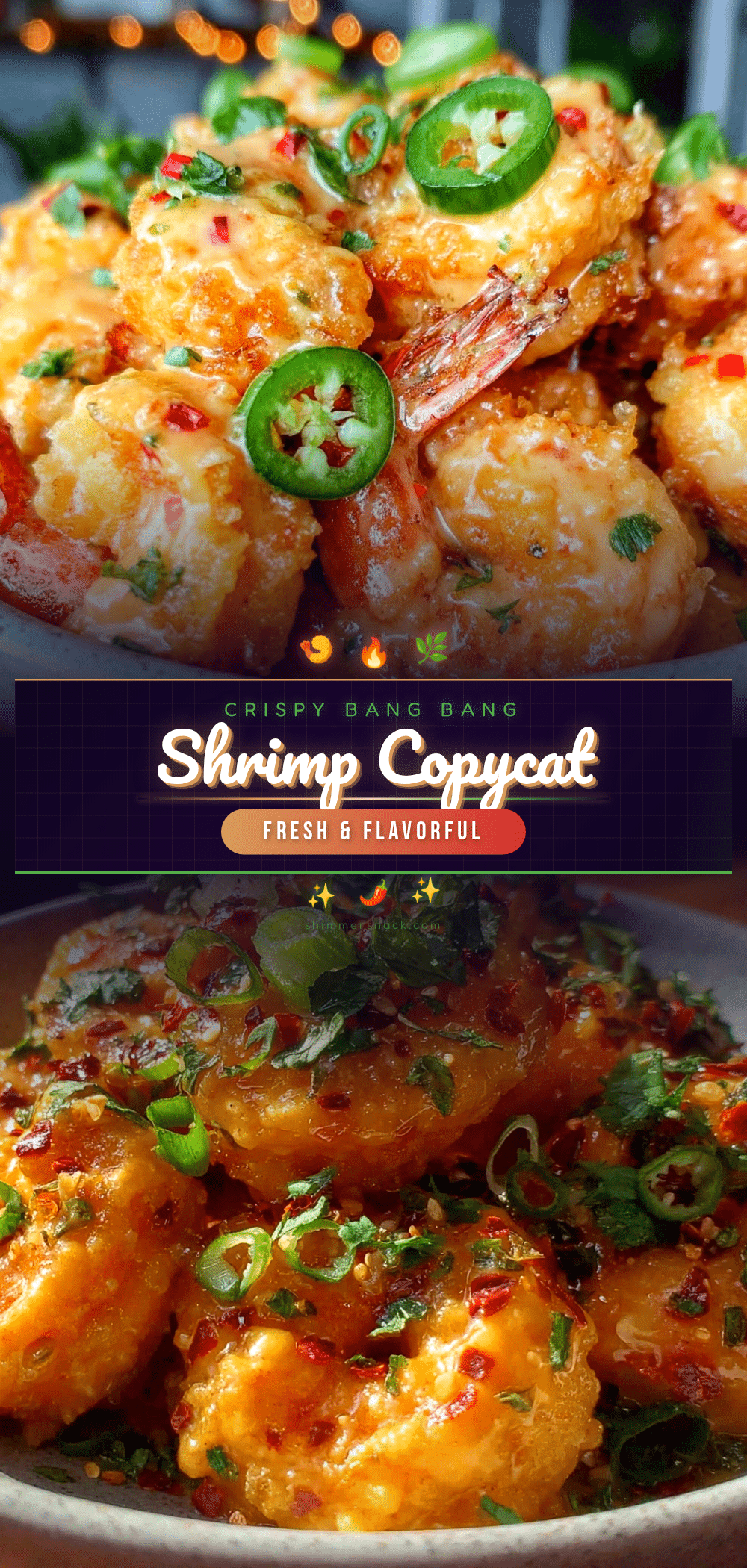 crispy bang bang shrimp recipe