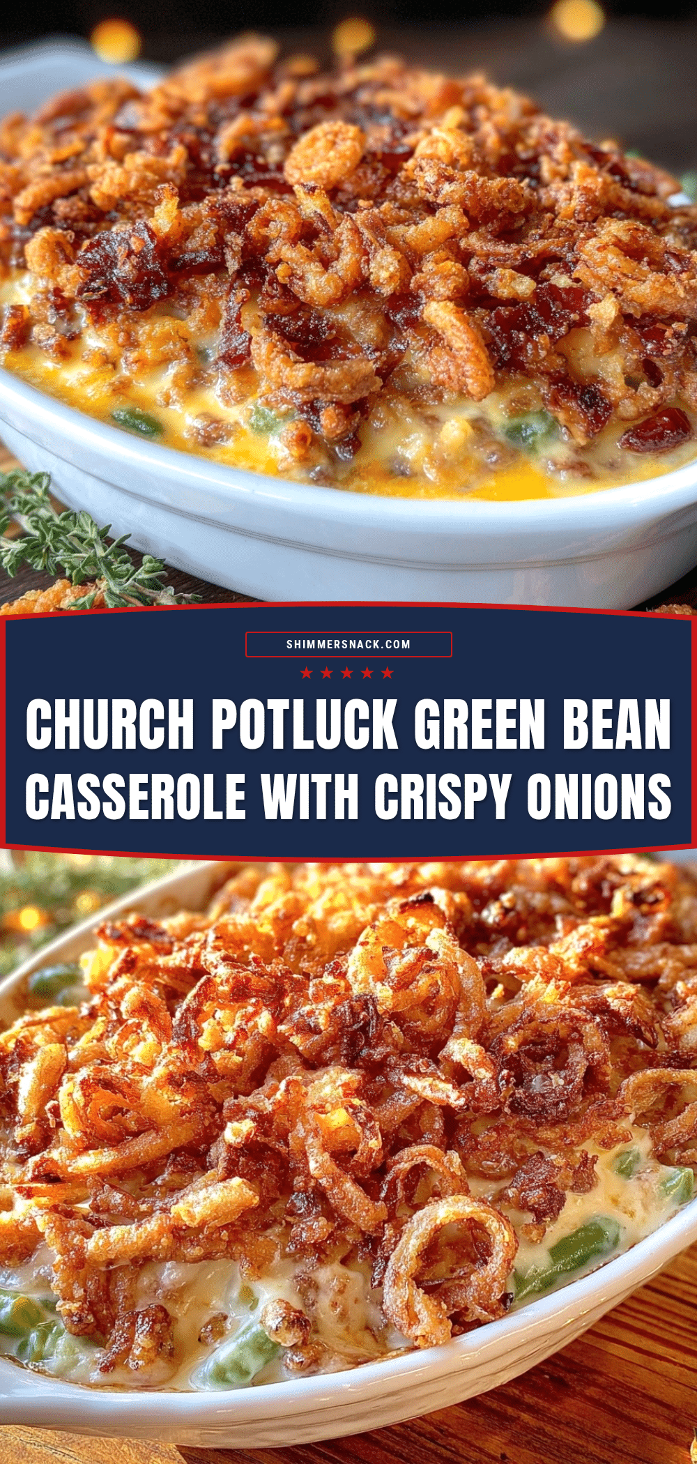 crispy church potluck green bean casserole recipe