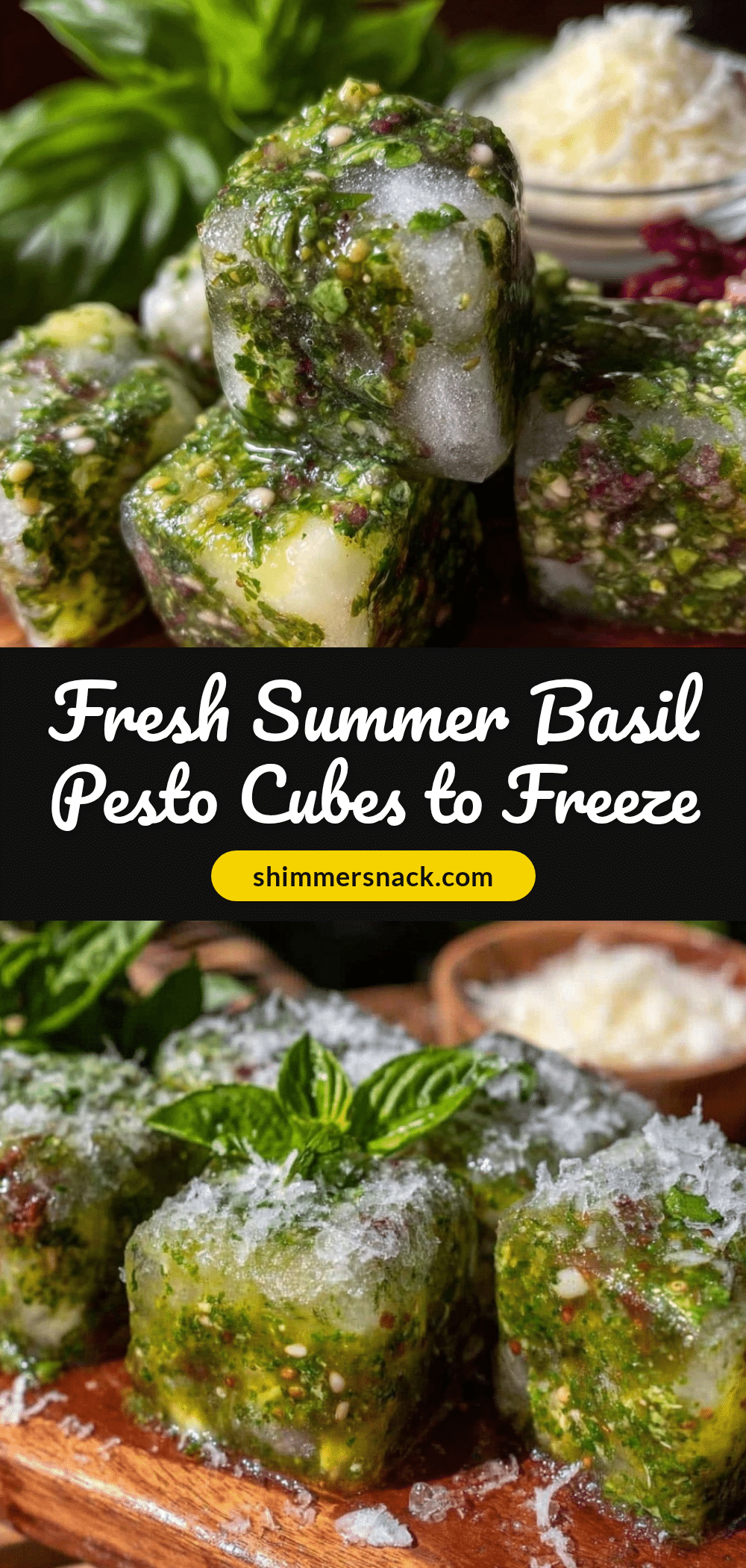 fresh bulk pesto making recipe