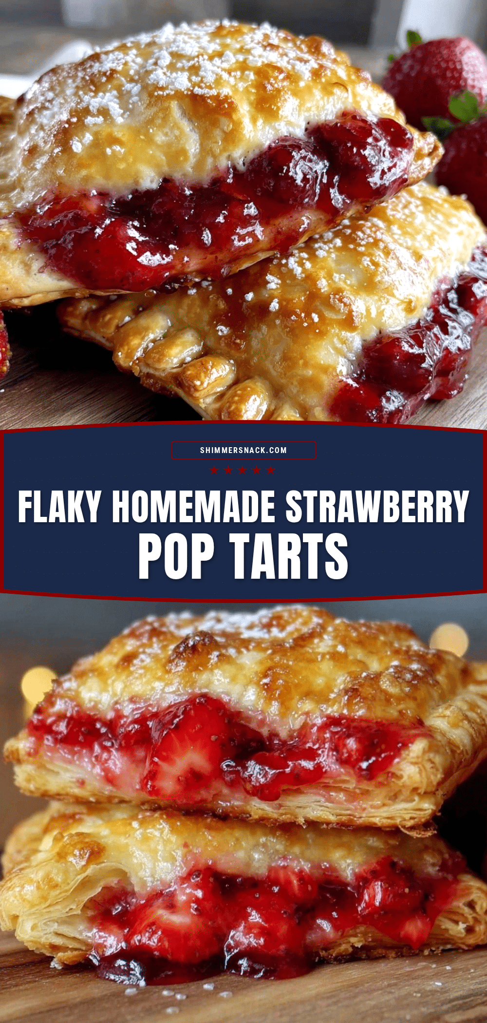 homemade strawberry pop tarts recipe