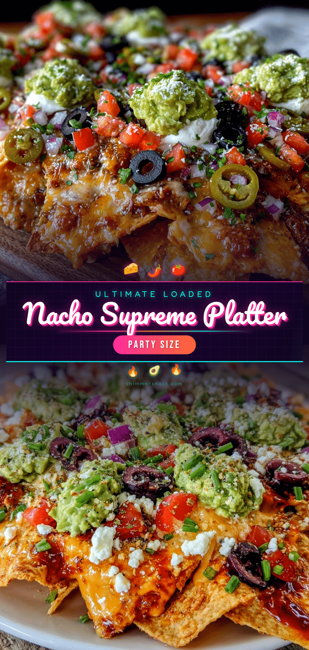 Loaded Nacho Supreme Platter recipe