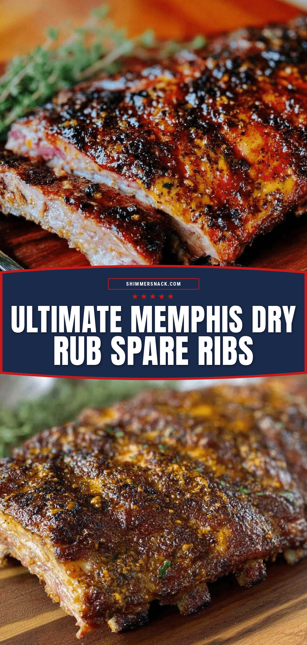 Memphis dry rub spare ribs recipe