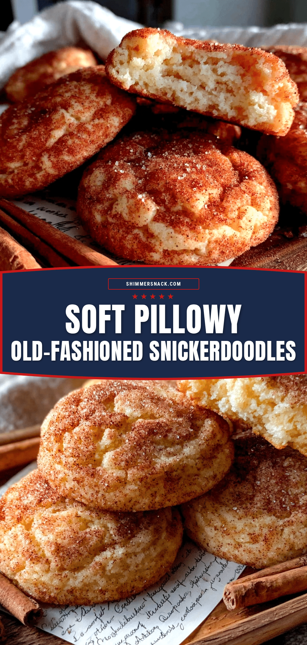 old-fashioned snickerdoodle cookies recipe recipe