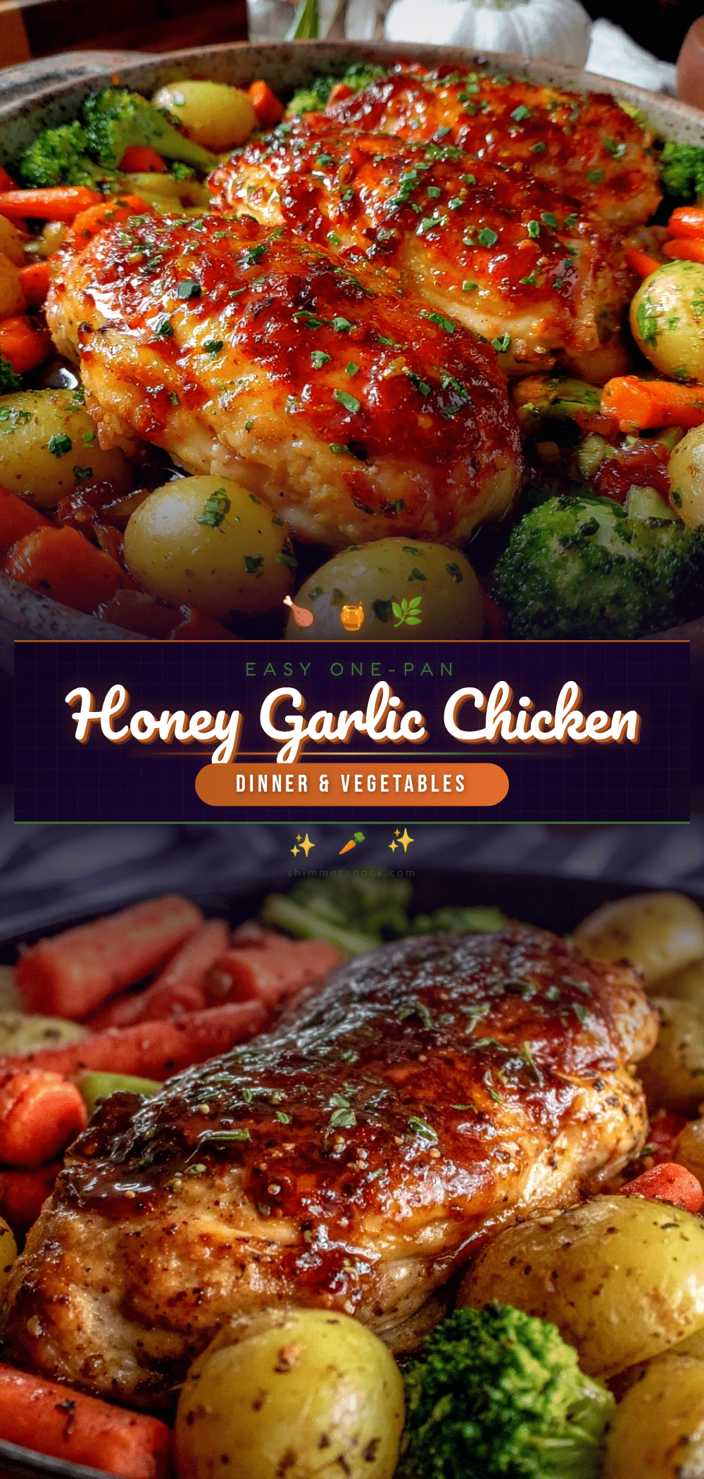 one-pan honey garlic chicken breast recipe