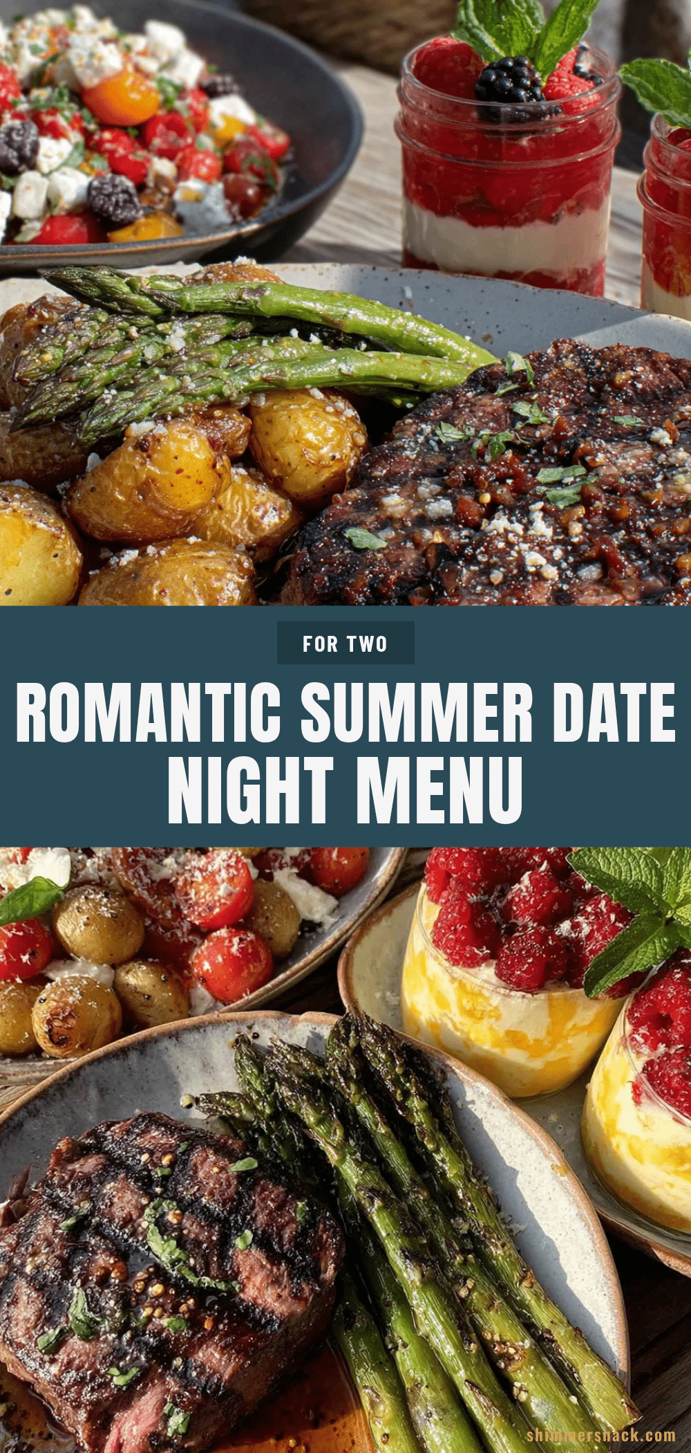 perfect summer date night menu recipe
