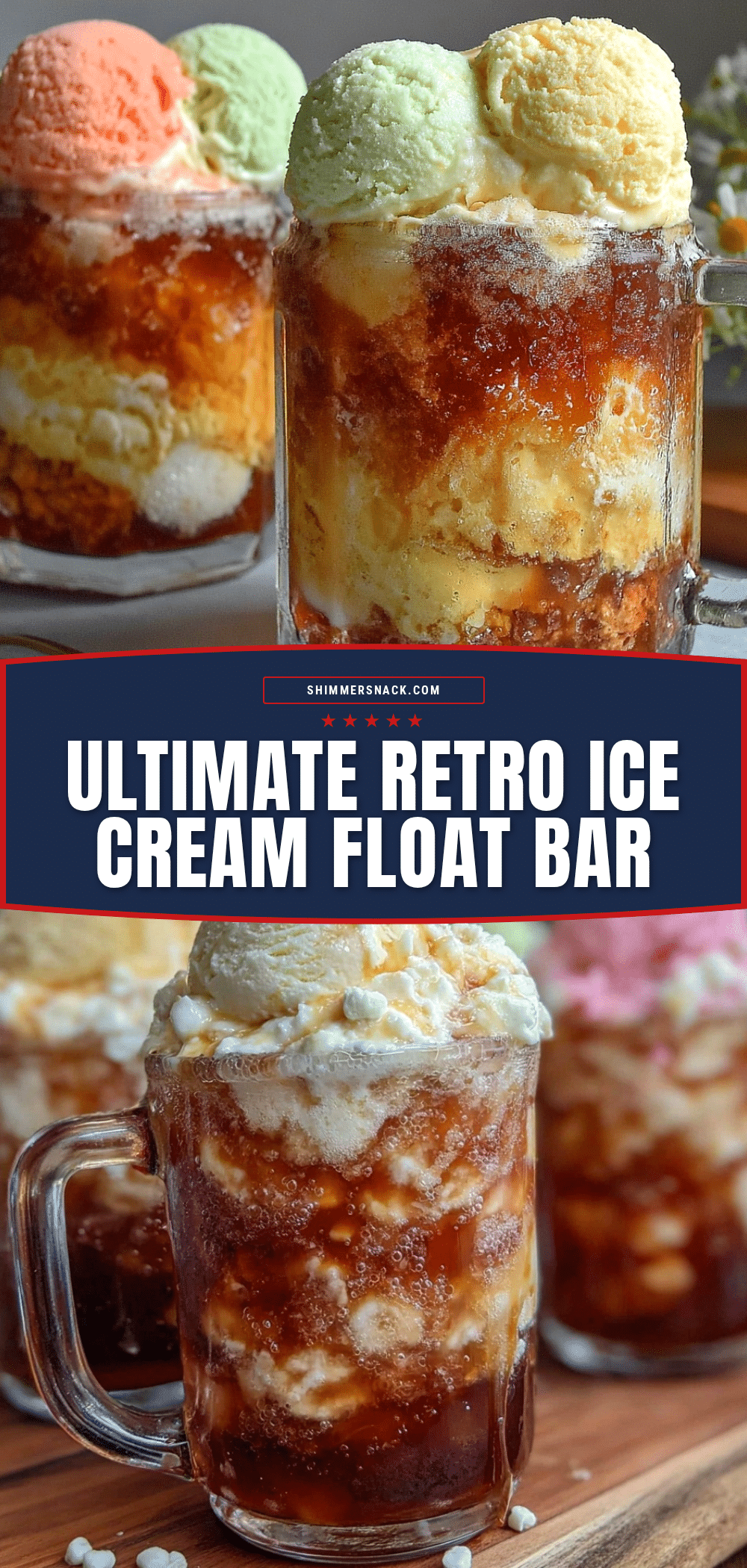 retro ice cream float bar recipe