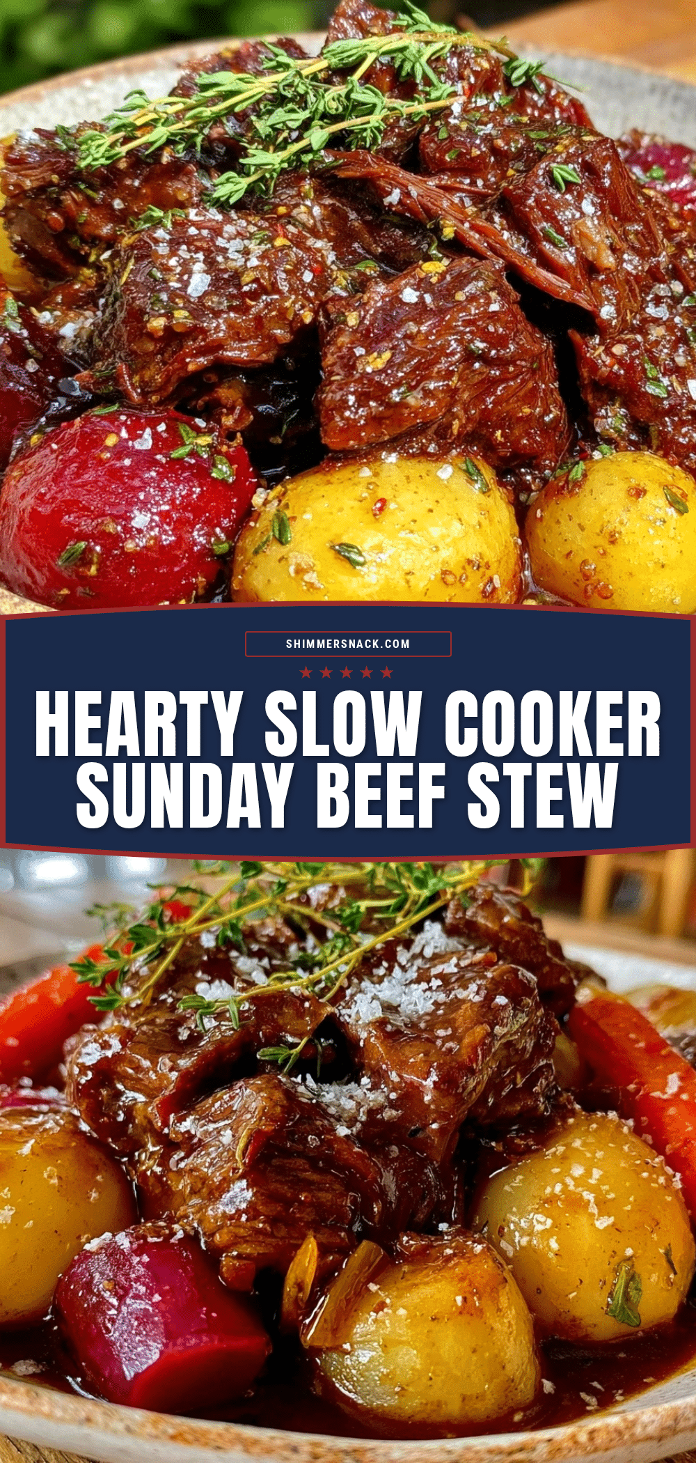 slow cooker beef stew recipe