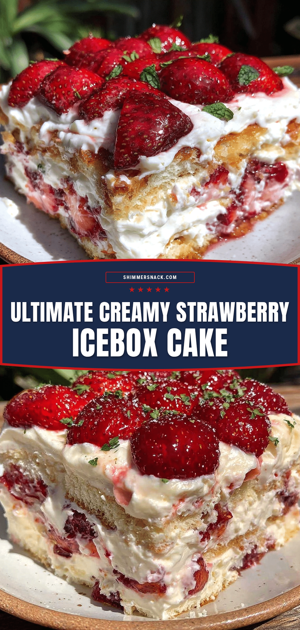 strawberry icebox cake recipe