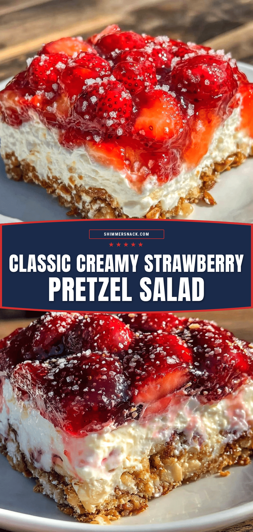 strawberry pretzel salad recipe