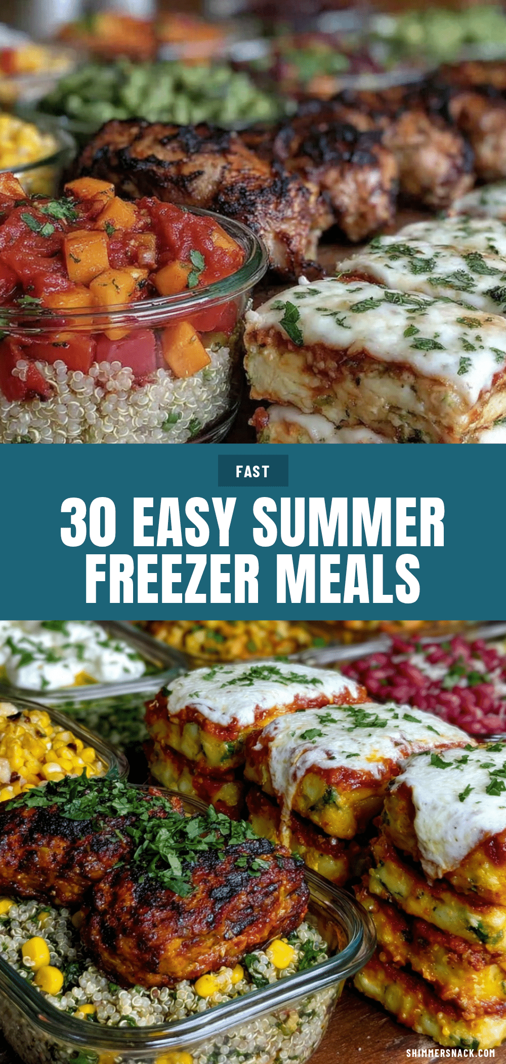 summer freezer meals recipe