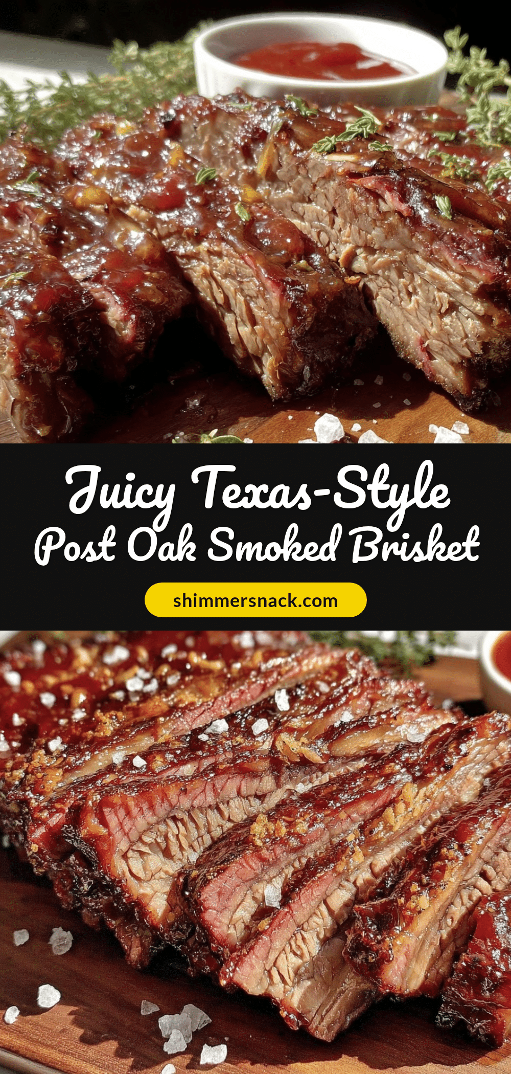 Texas-style brisket recipe