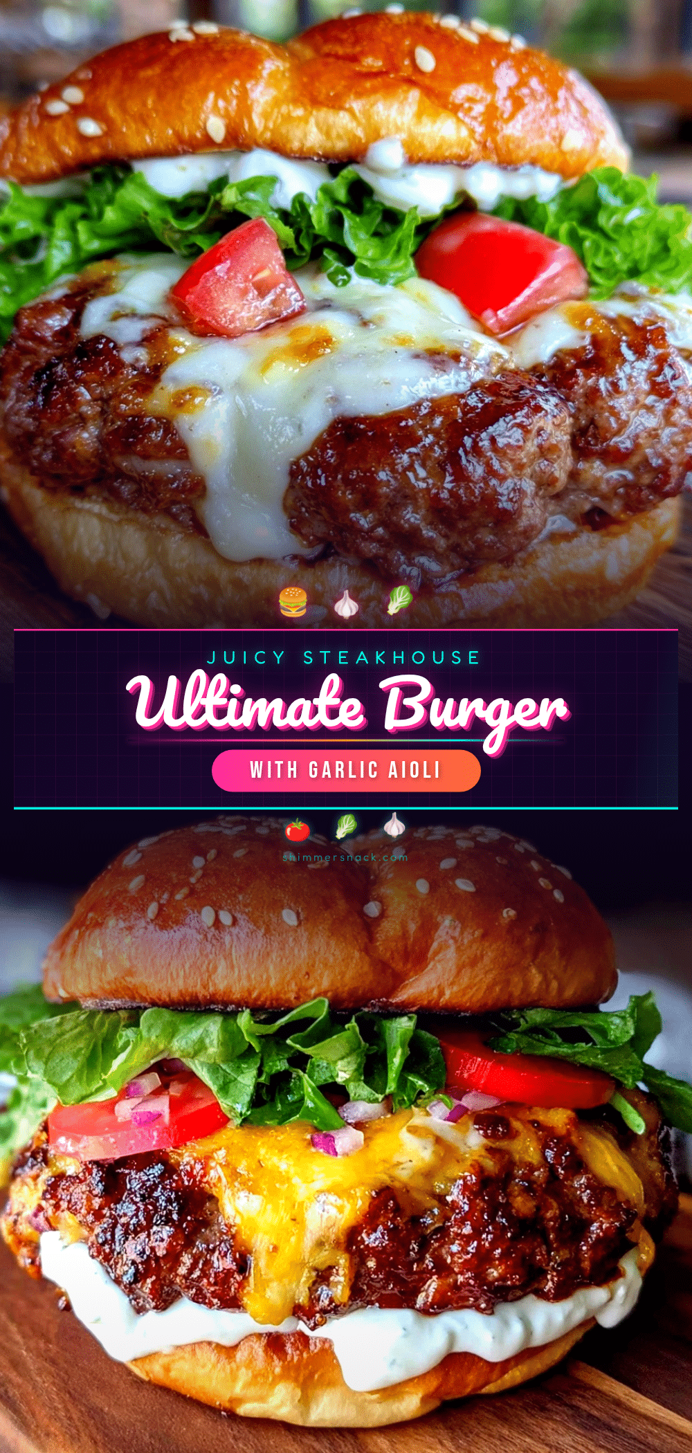 ultimate steakhouse burger recipe recipe