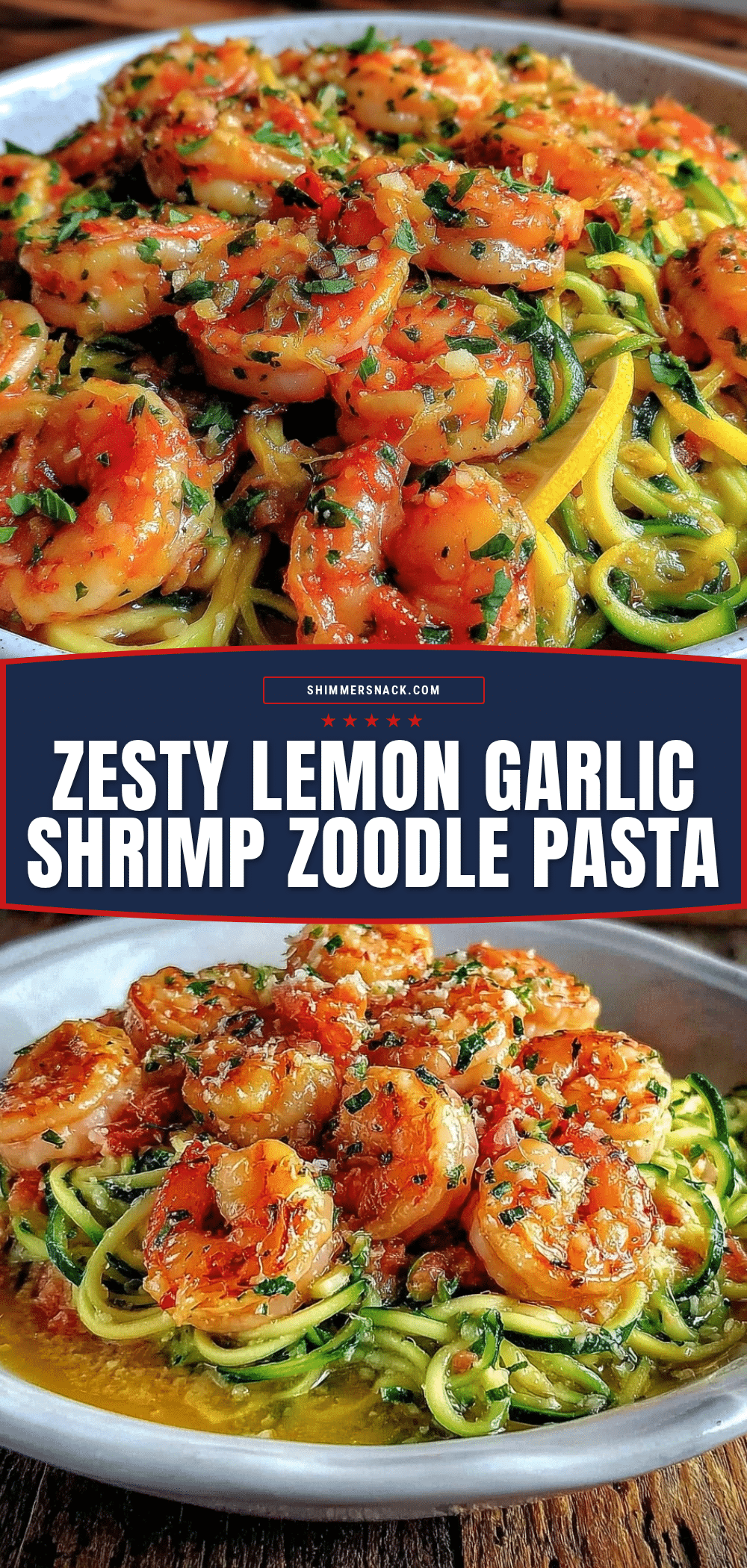lemon garlic shrimp pasta recipe