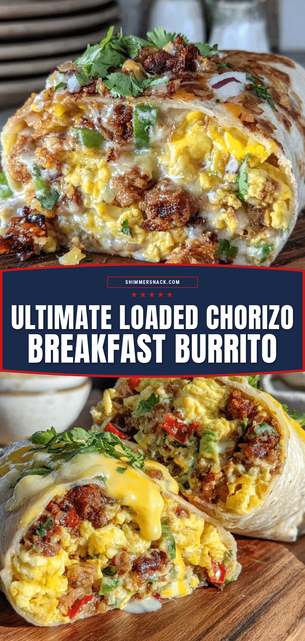 loaded breakfast burrito recipe