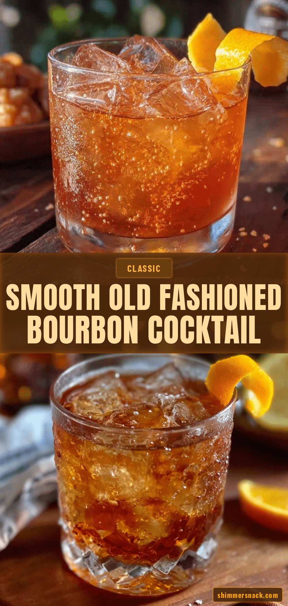 Old Fashioned Bourbon Cocktail recipe