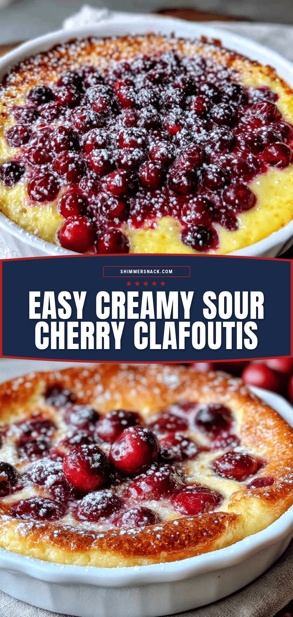 sour cherry clafoutis recipe