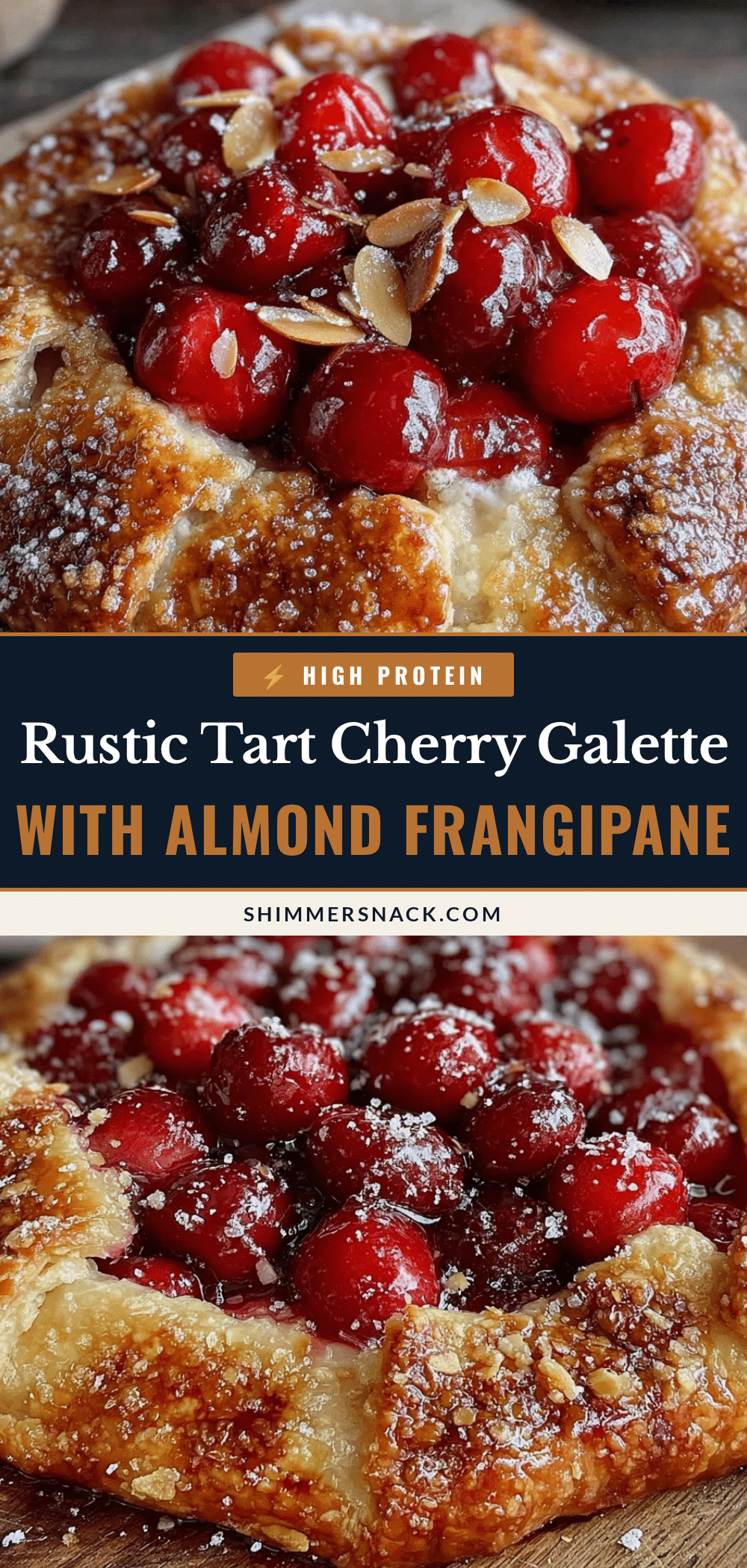 tart cherry galette recipe