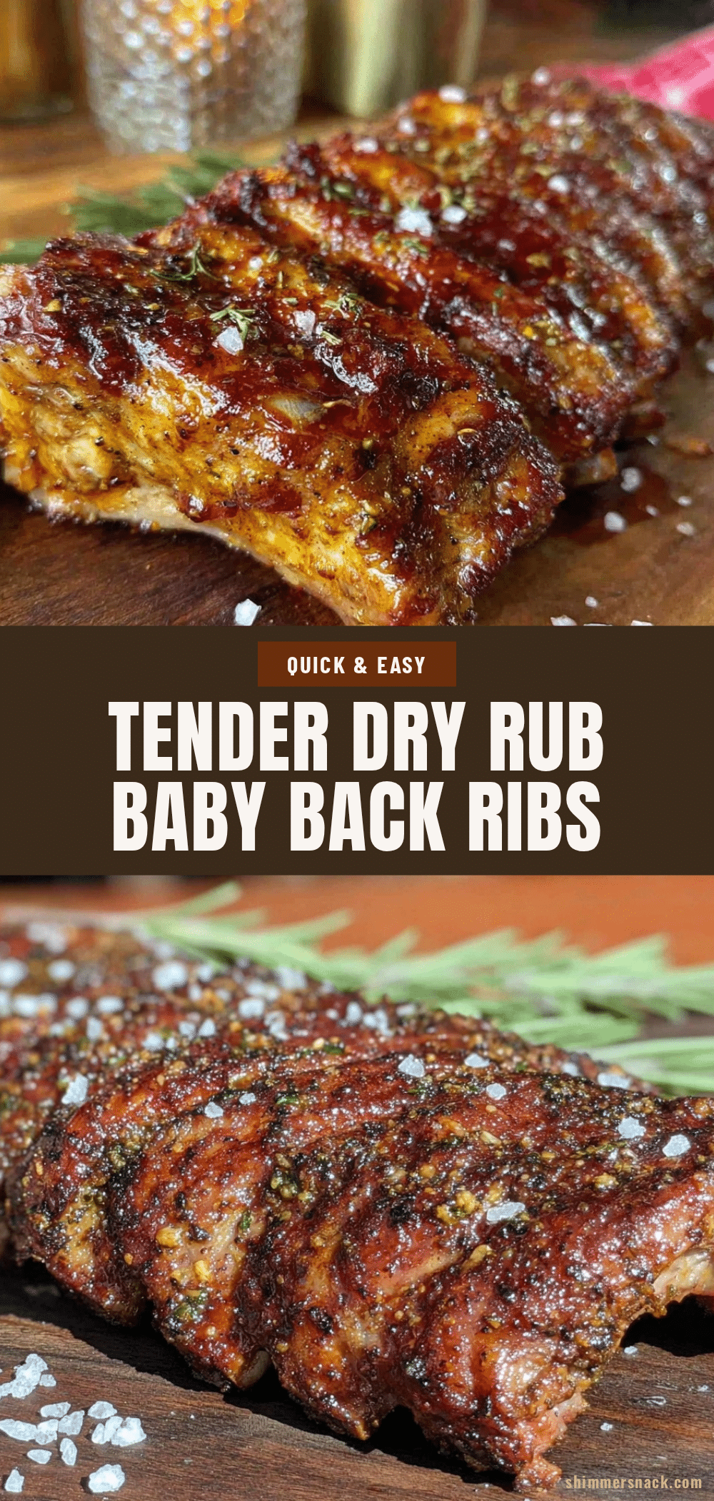 tender dry rub baby back ribs recipe
