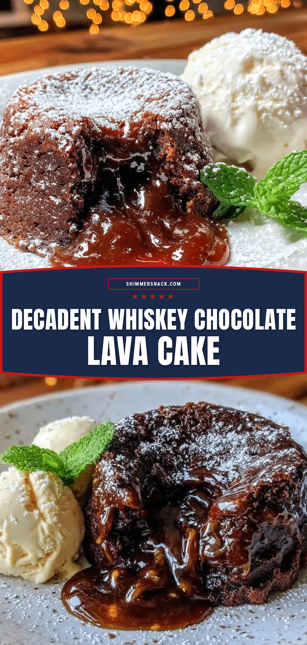 whiskey chocolate lava cake recipe