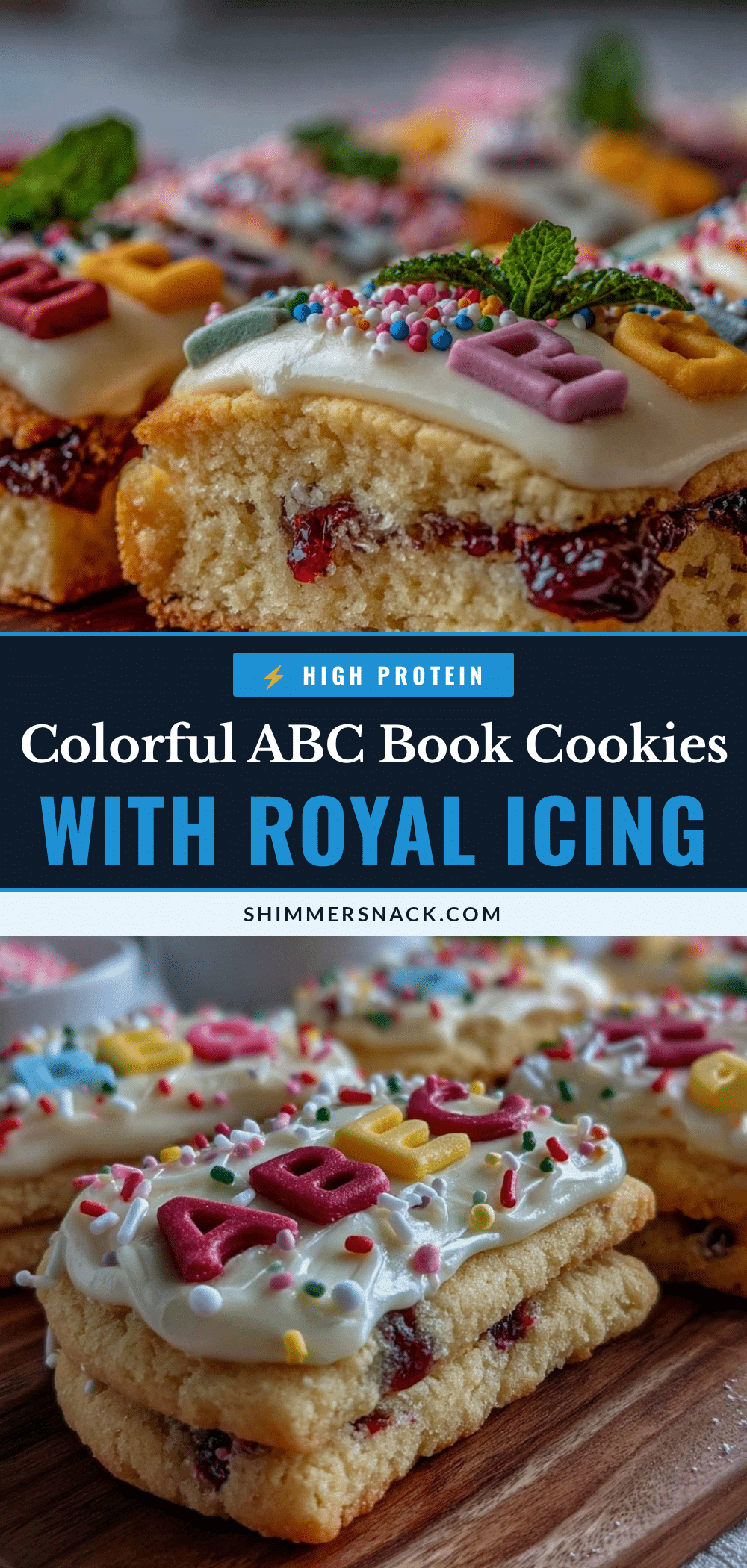 abc book cookies royal icing recipe