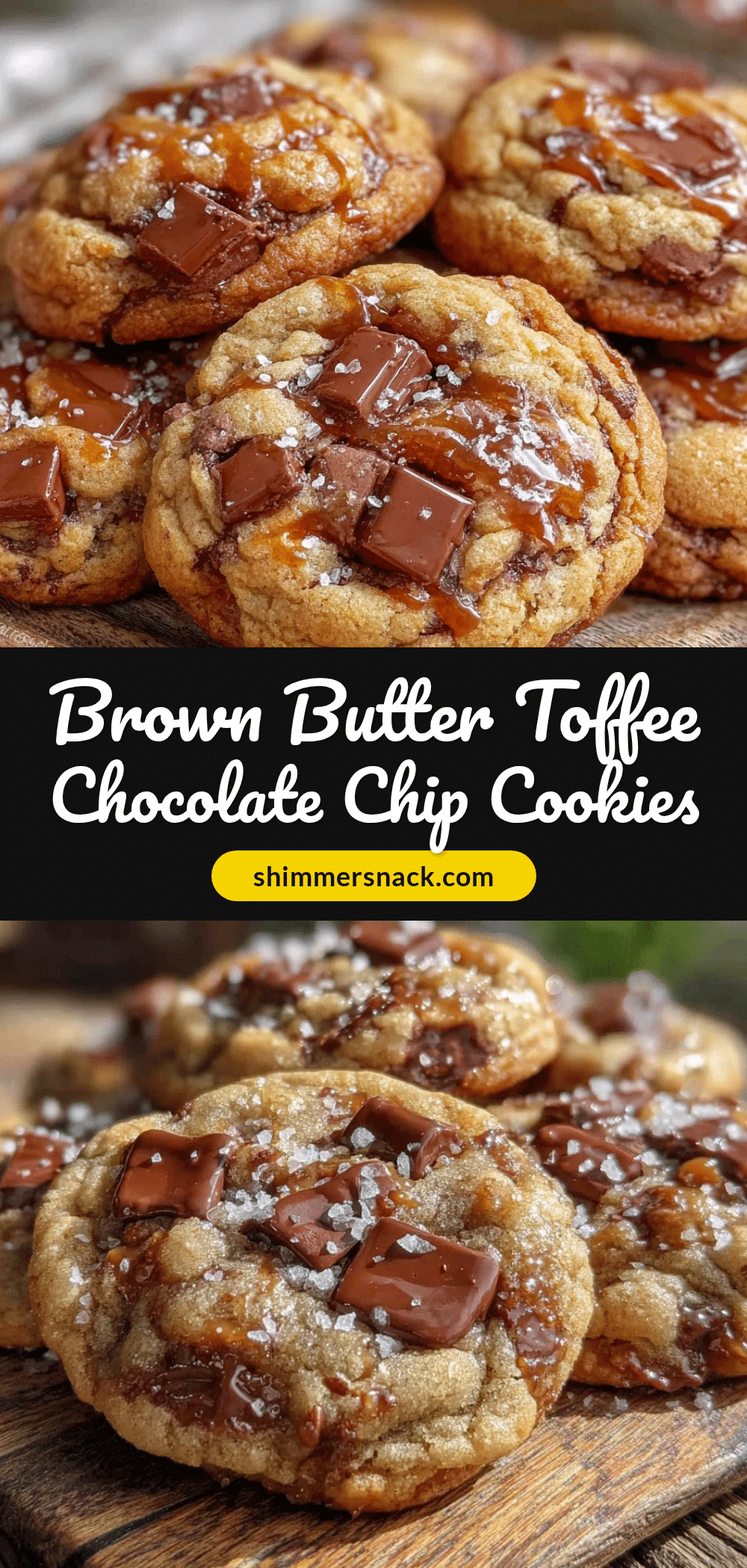 brown butter toffee chocolate chip cookies recipe