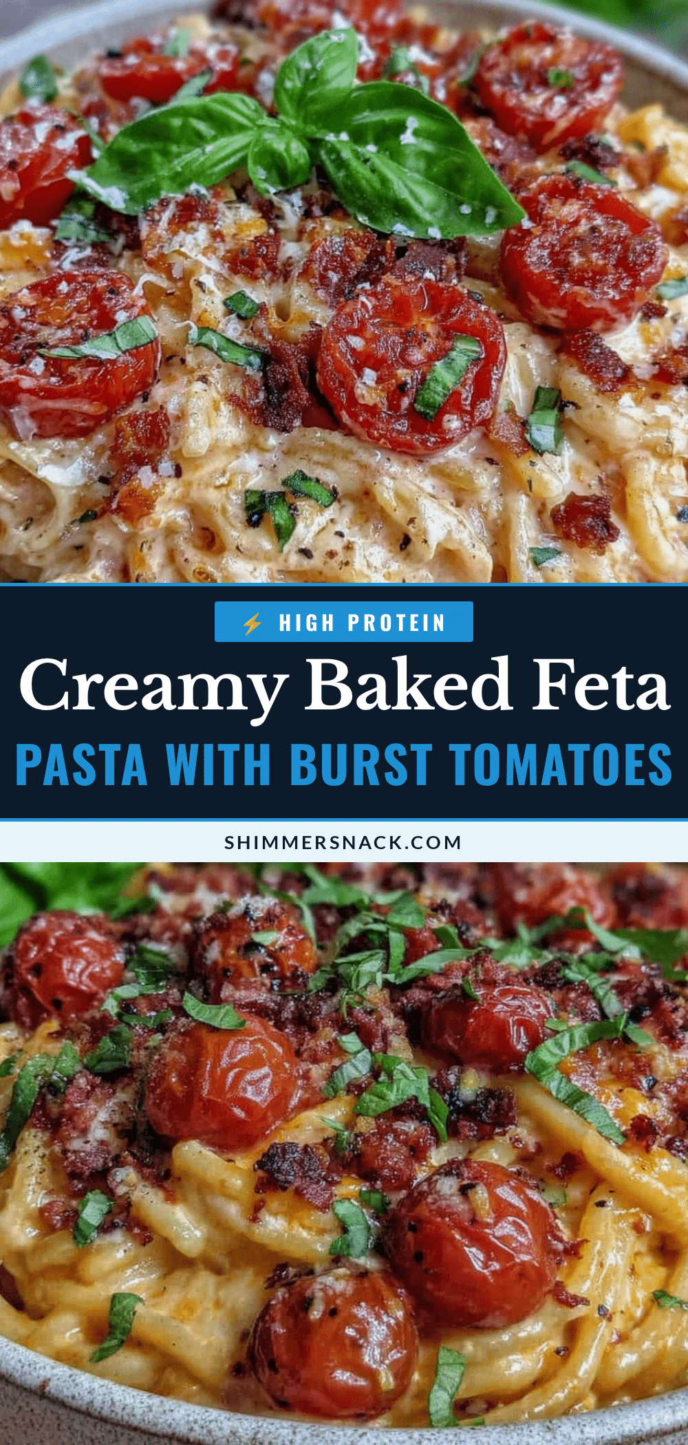 creamy baked feta pasta recipe