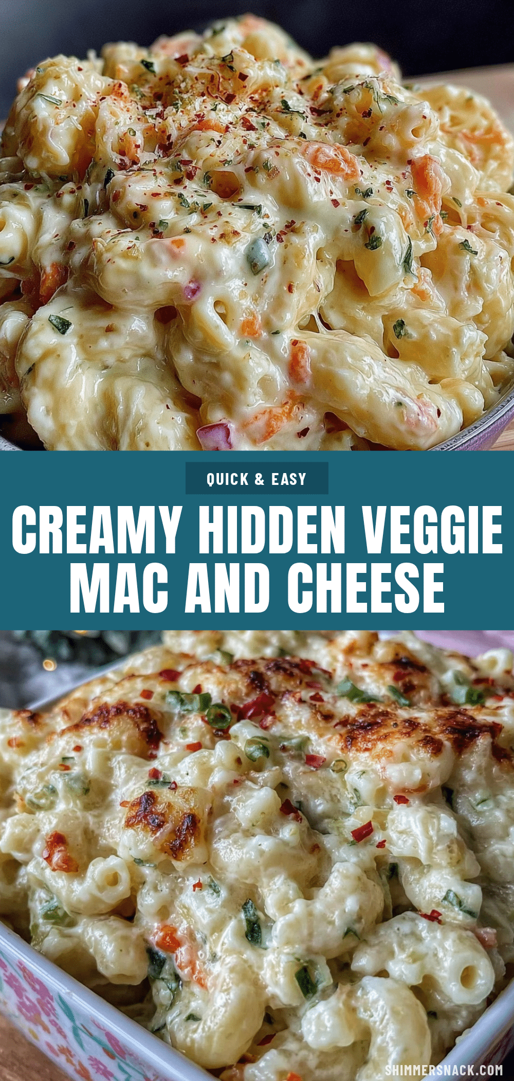 creamy hidden veggie mac and cheese recipe