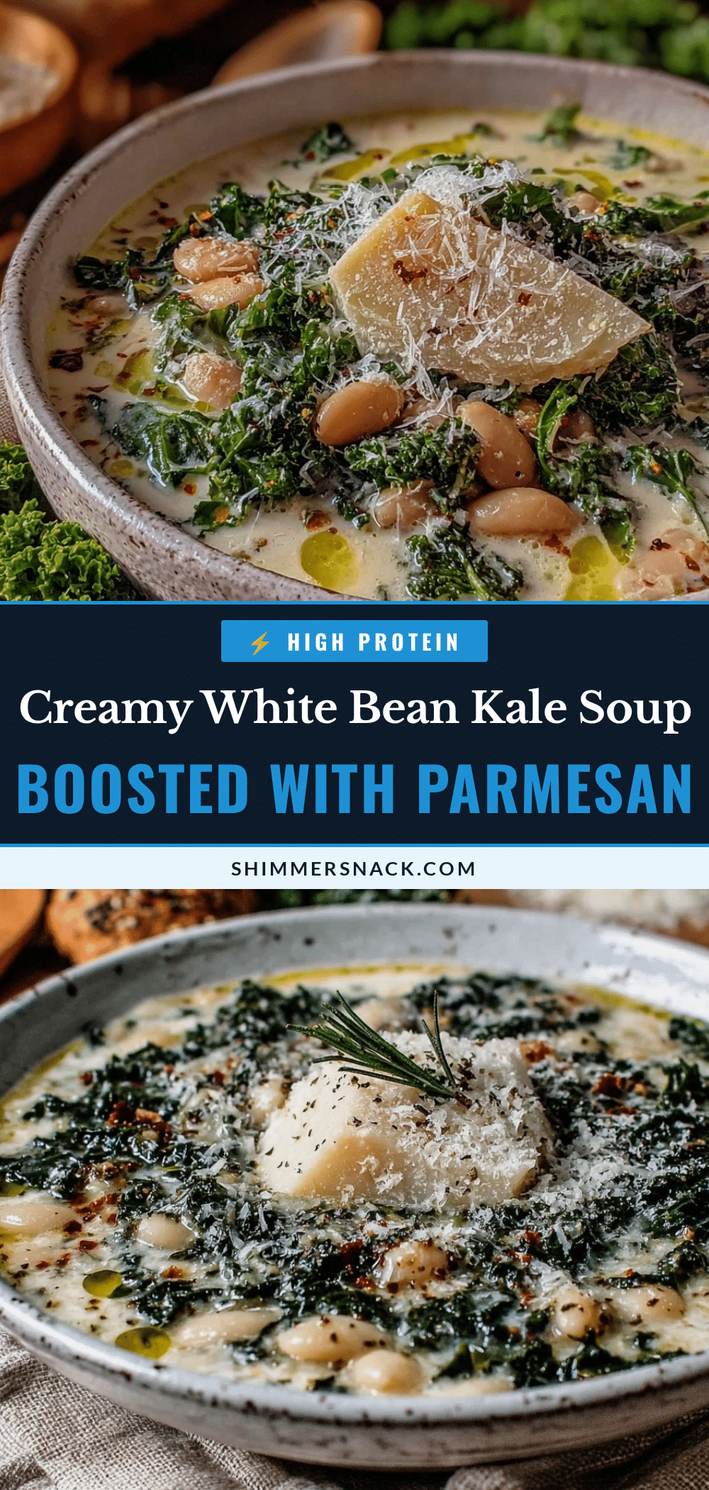 creamy white bean and kale soup recipe