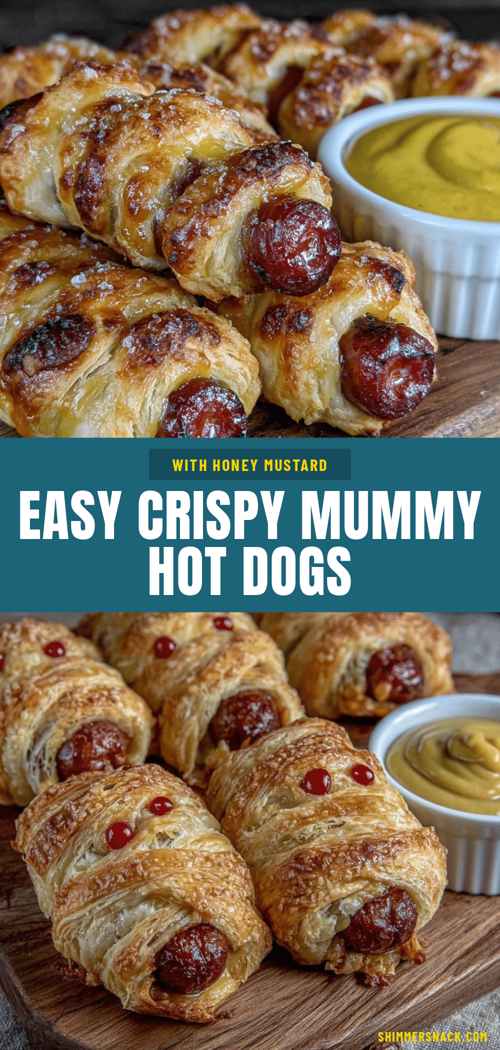 crispy mummy hot dogs recipe