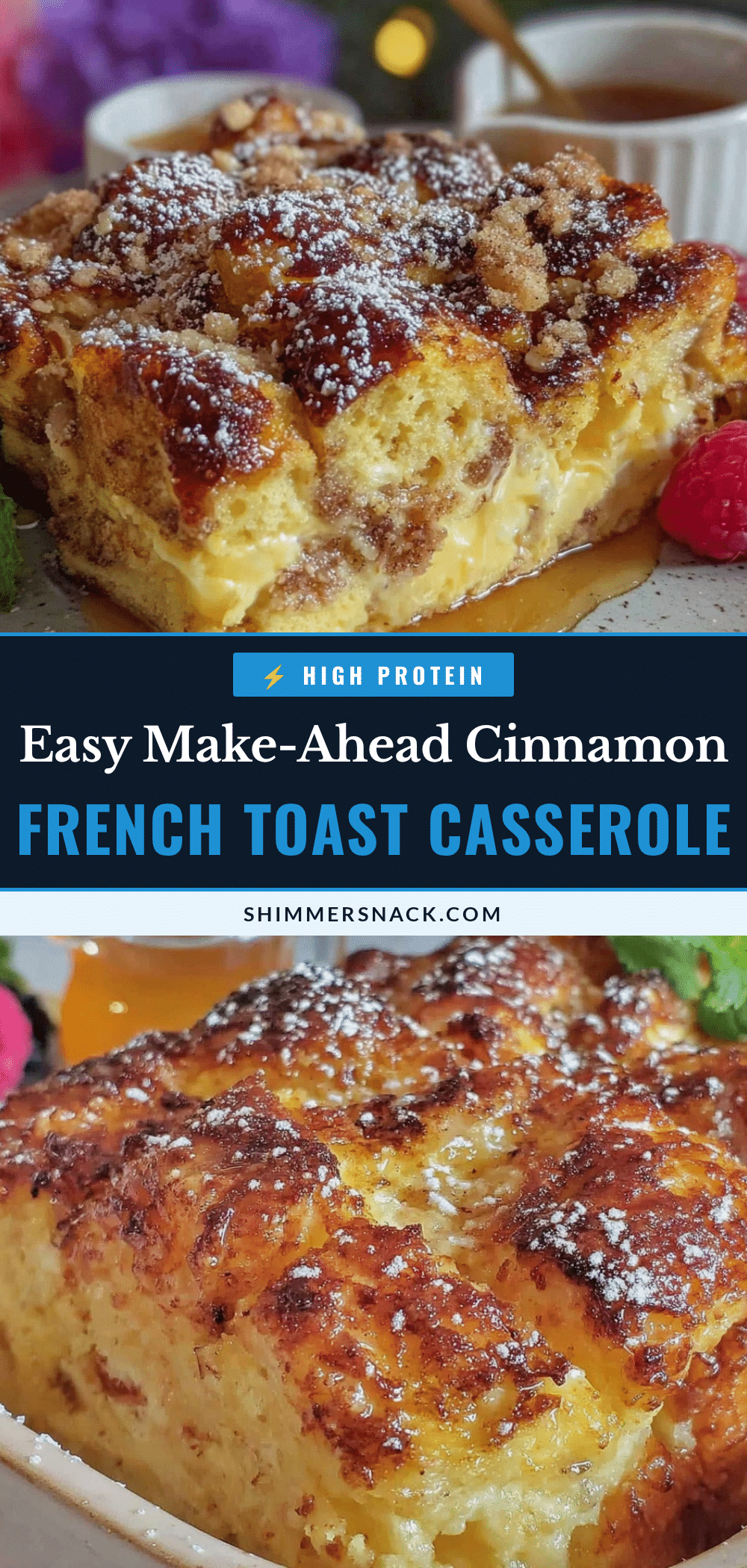 easy make ahead french toast casserole recipe