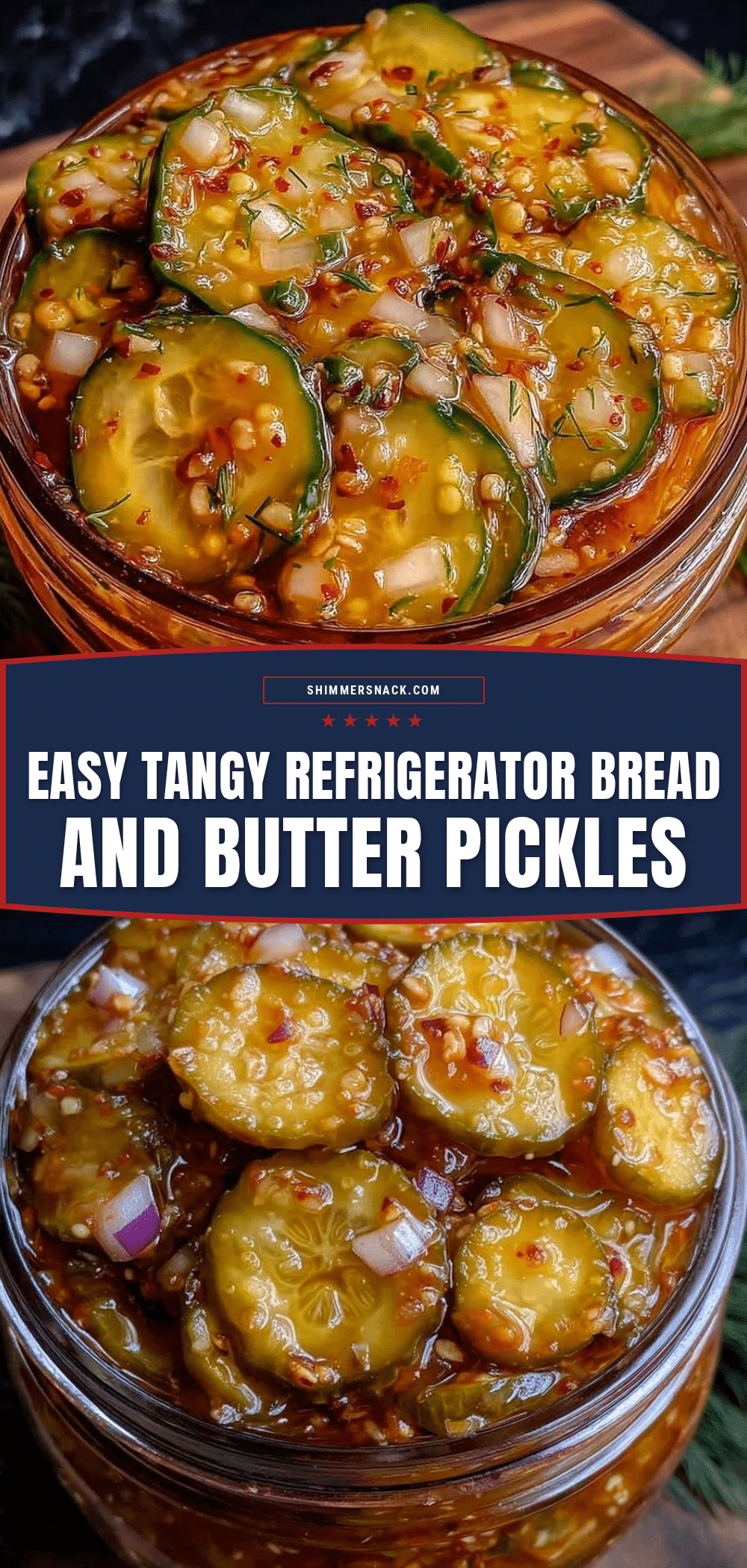 easy refrigerator bread and butter pickles recipe