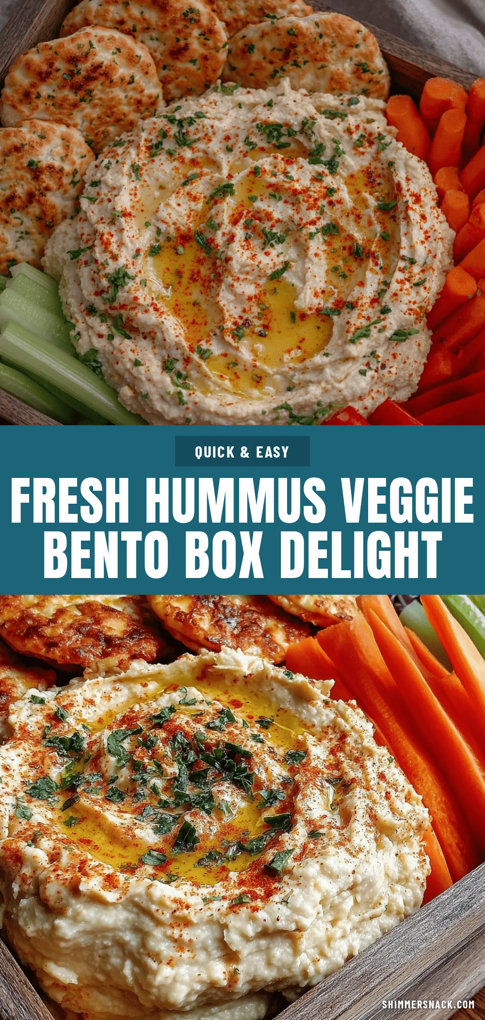 fresh hummus veggie bento box recipe