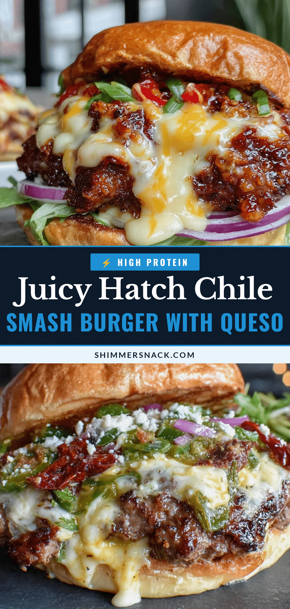 Hatch chile smash burger recipe