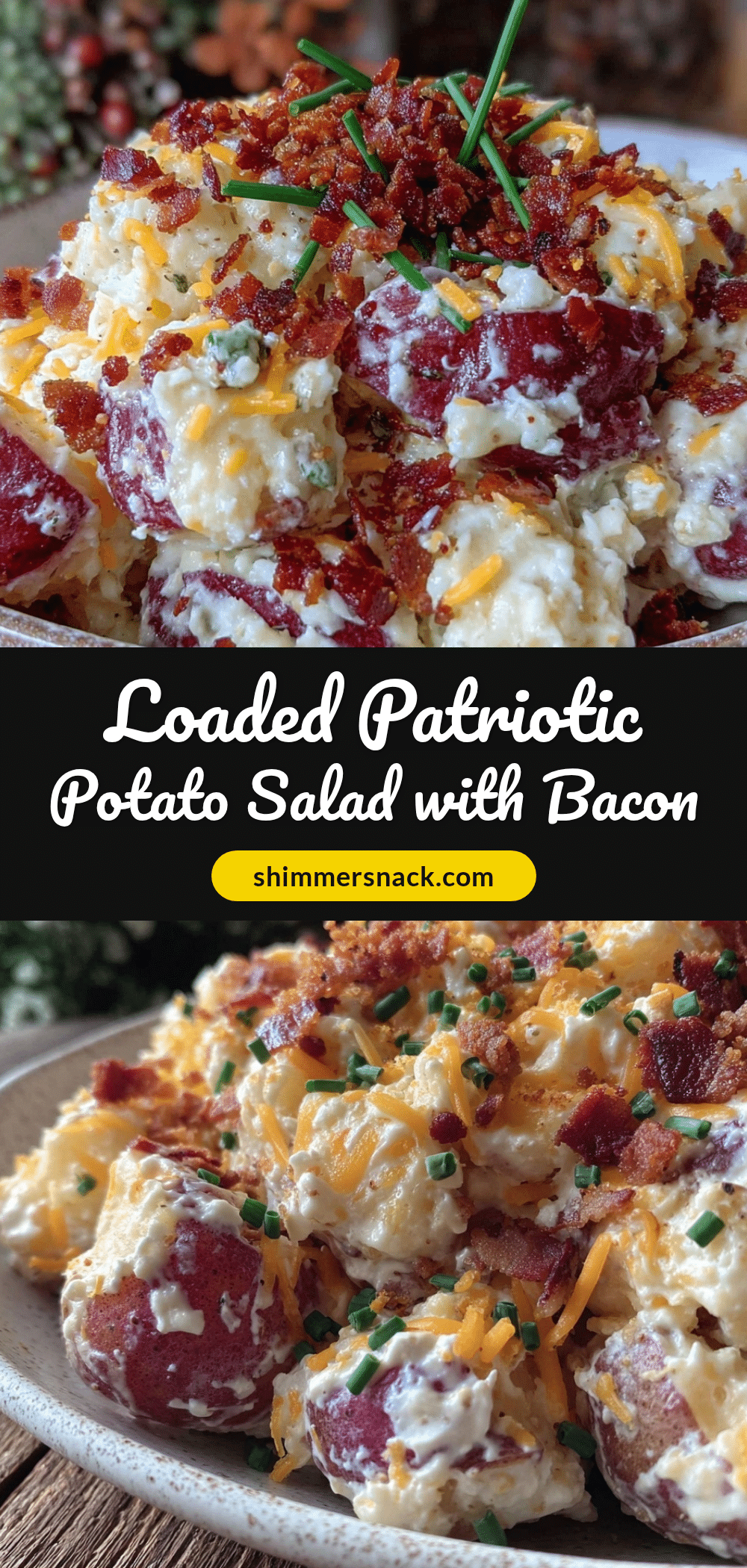 loaded patriotic potato salad recipe