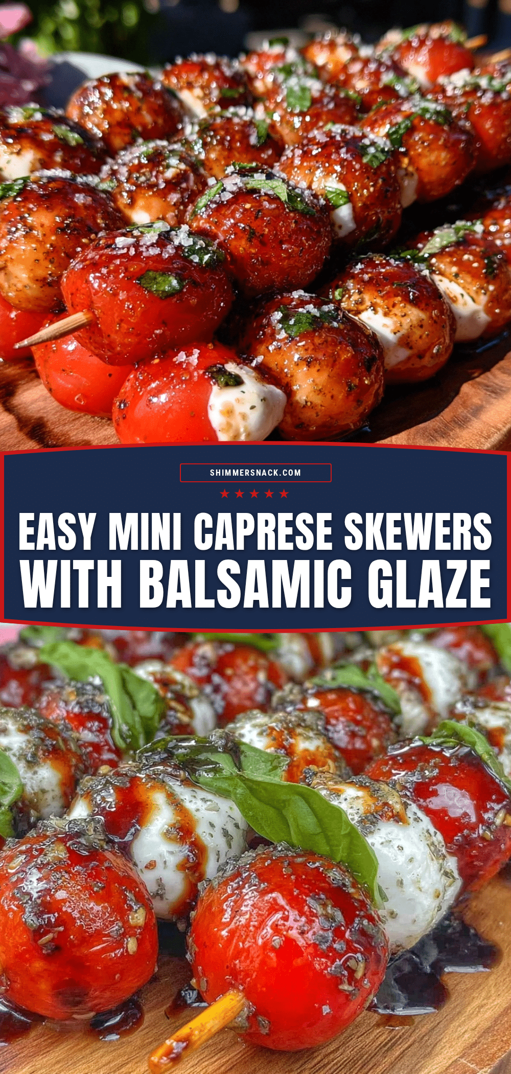 mini caprese skewers recipe