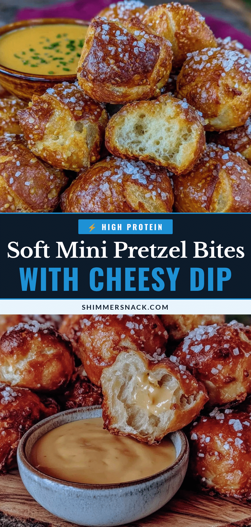 mini soft pretzel bites recipe