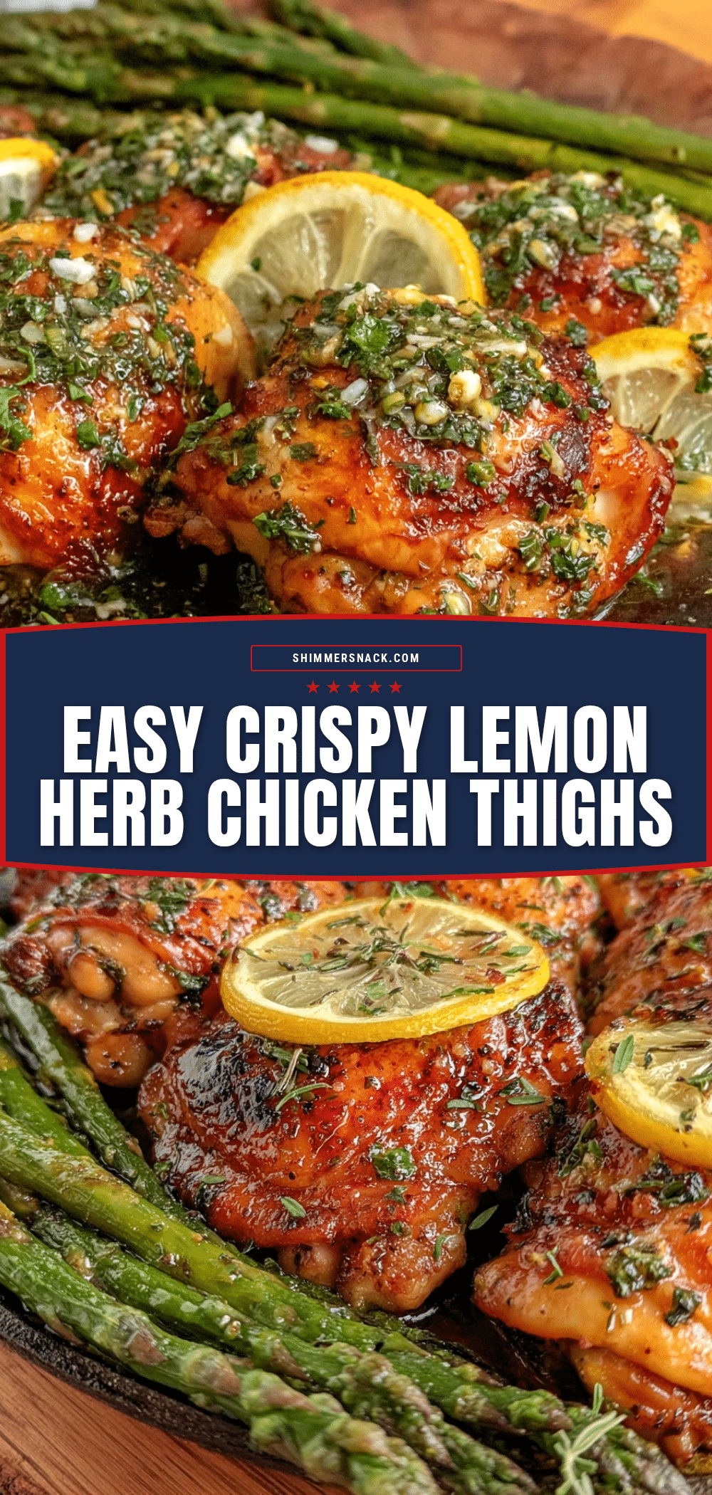 one-pan lemon herb chicken thighs recipe