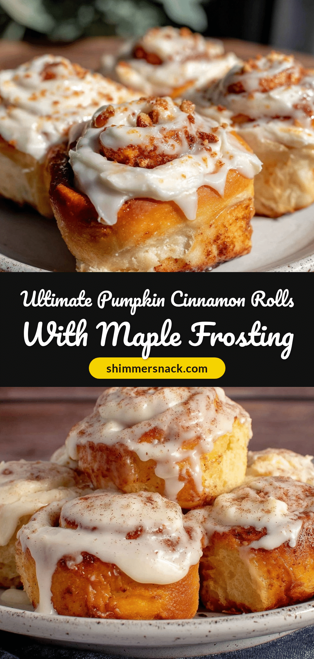 pumpkin cinnamon rolls recipe