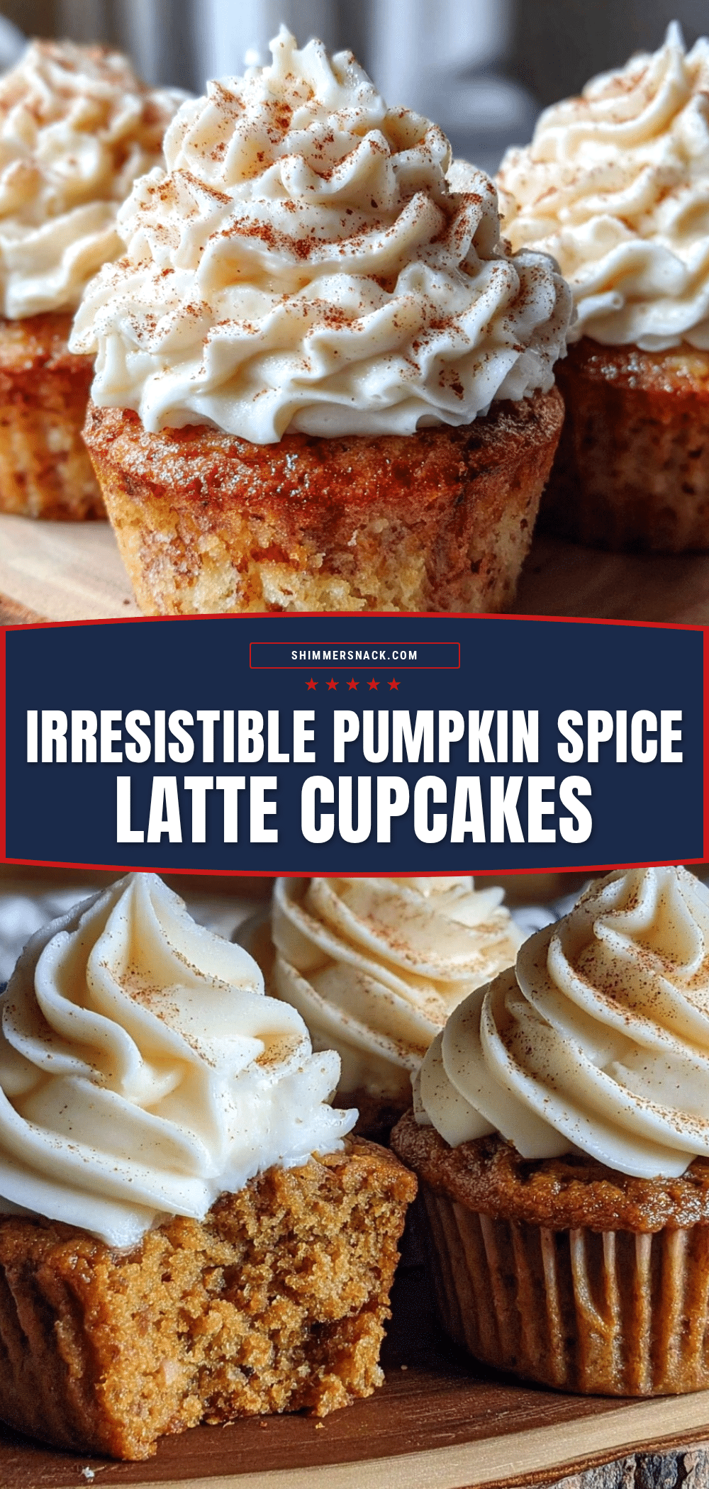 pumpkin spice latte cupcakes recipe