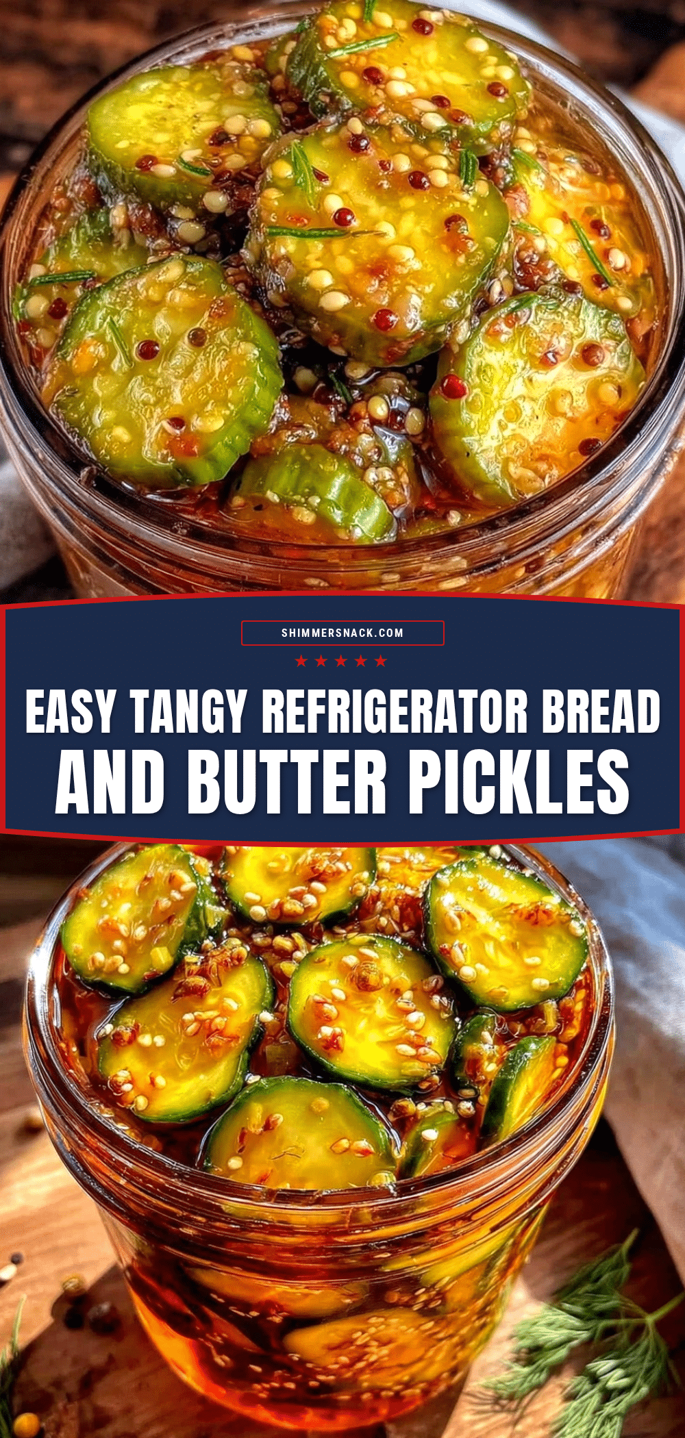 refrigerator bread and butter pickles recipe