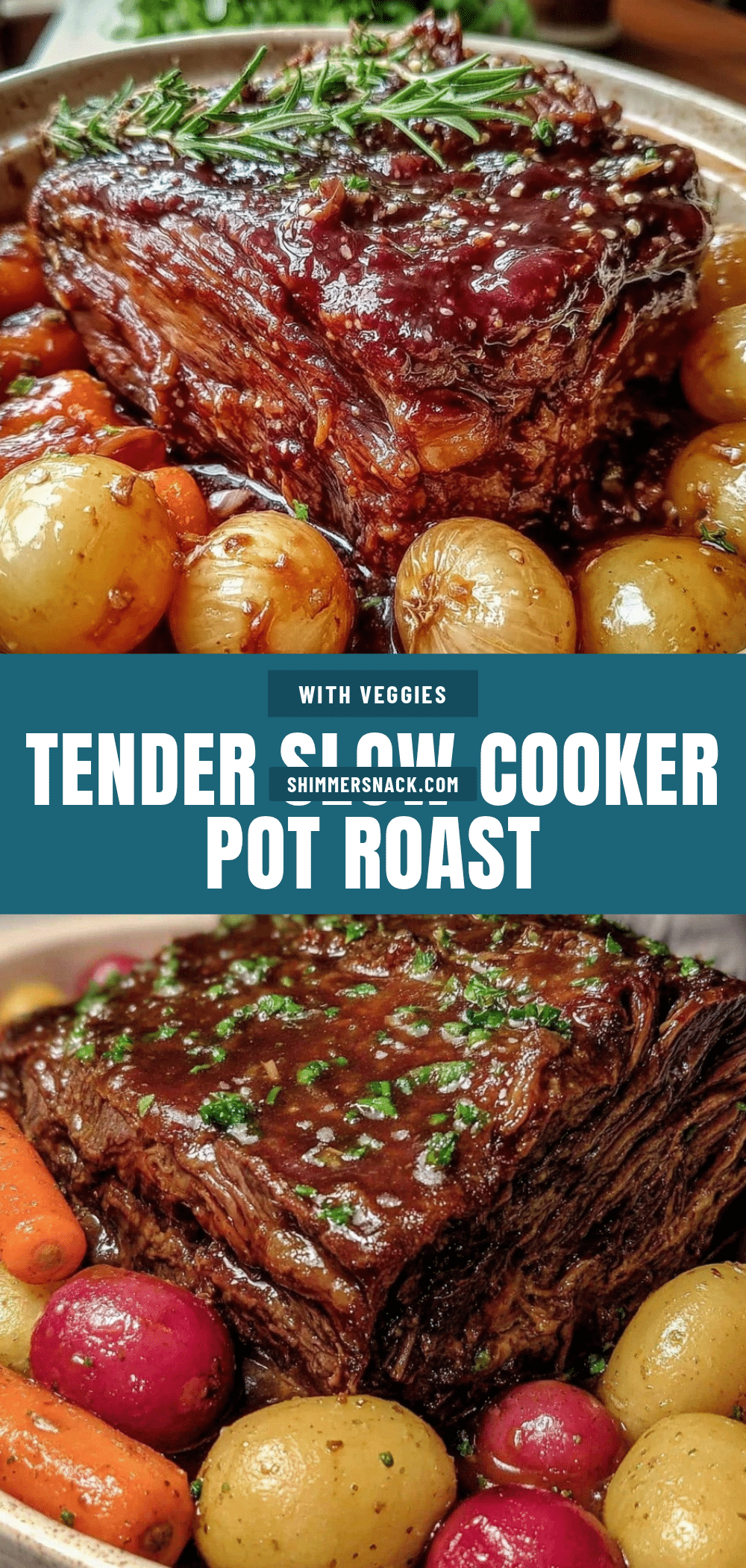 slow cooker pot roast recipe