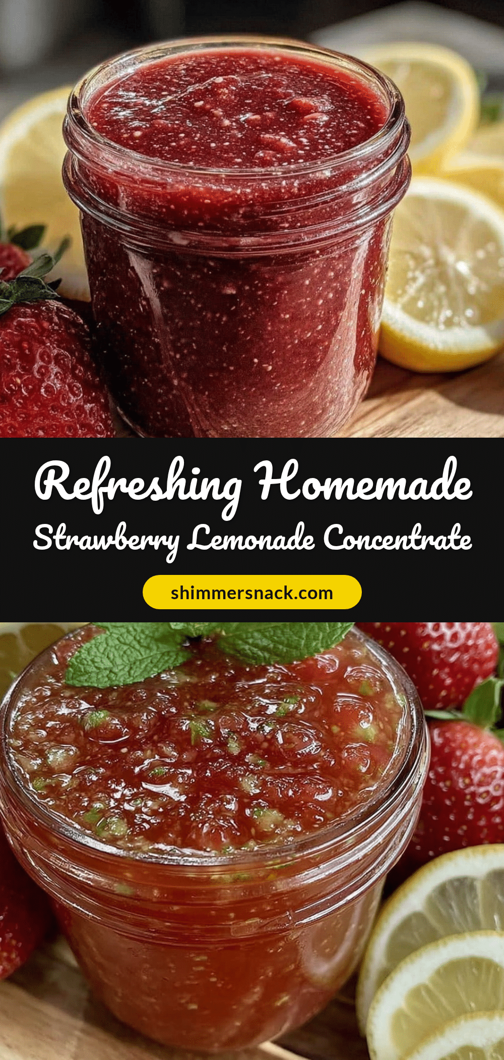strawberry lemonade concentrate recipe recipe